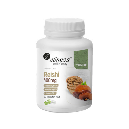ALINESS - Reishi 400mg - 90vcaps.