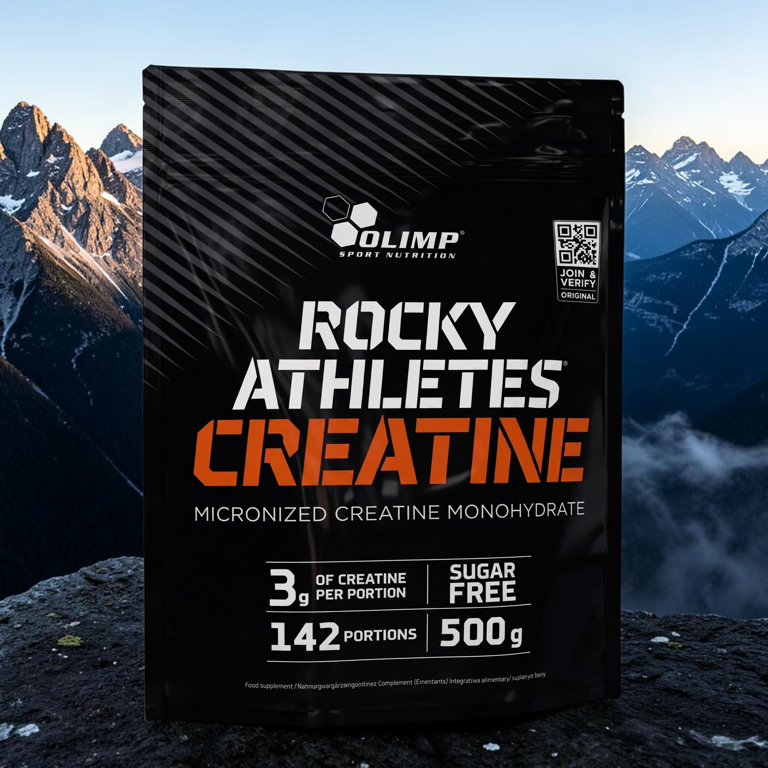 OLIMP Rocky Athletes Creatine - 500g - Unflavored