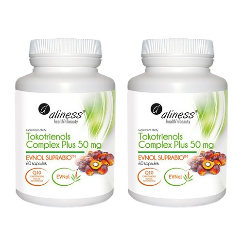 ALINESS - Tokotrienols Complex Plus 50mg - 2x 60caps.