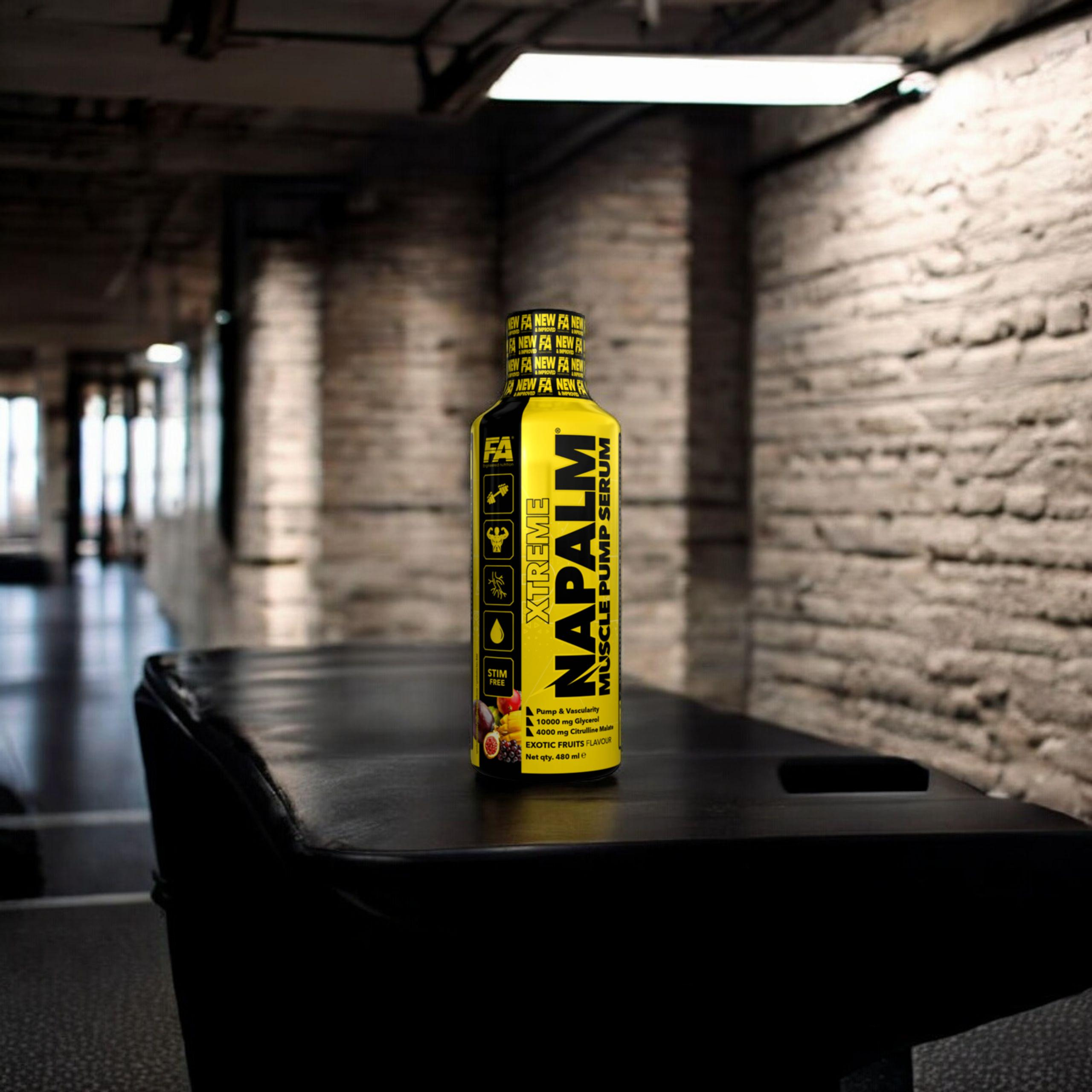 FITNESS AUTHORITY Napalm Muscle Pump Serum - 480ml - ExoticFruits - WYPRZEDAŻ - 31-03