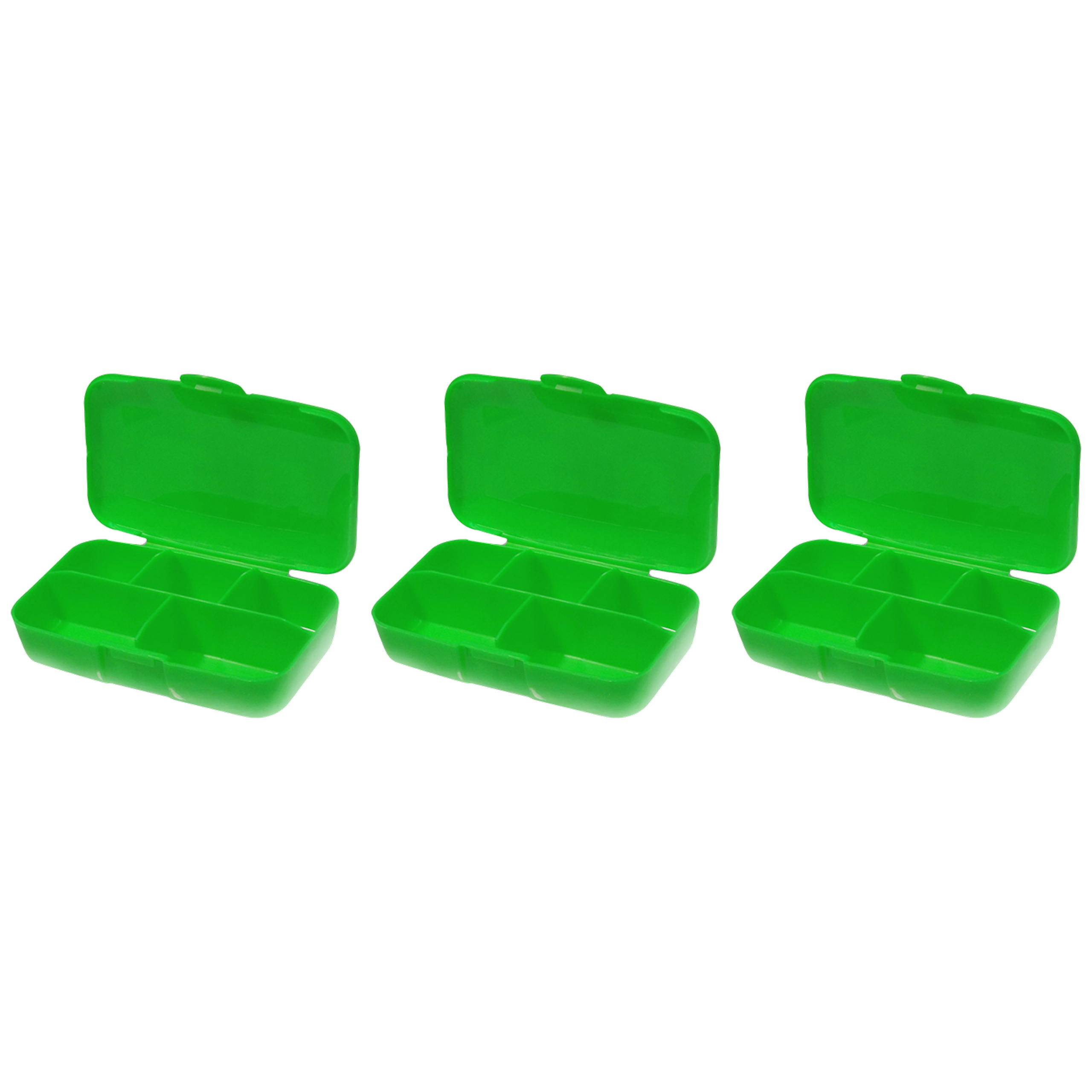 BUCHSTEINER Pudełko na Suplementy - Pill box - 3x 1szt
