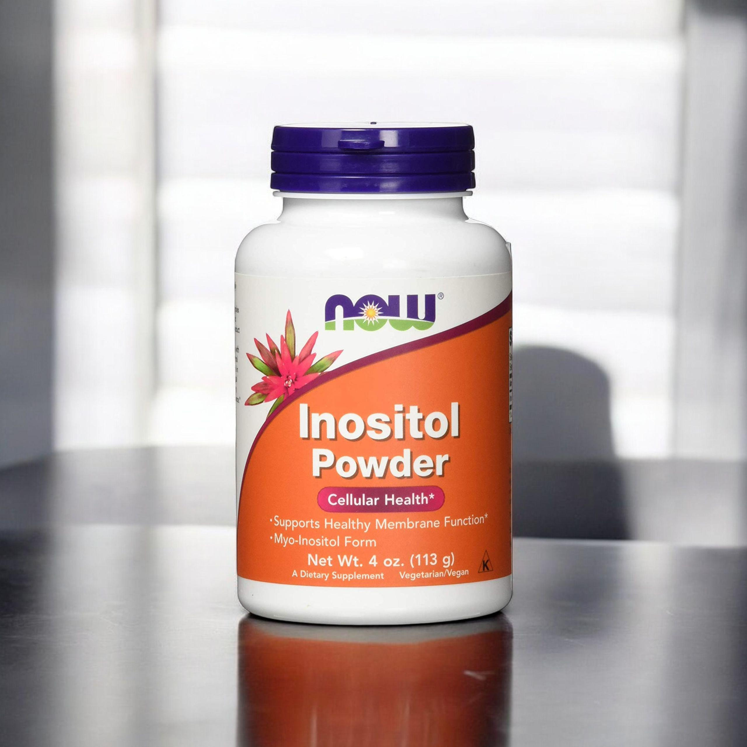 NOW Inositol Powder - 2x 113g - Inozytol w proszku