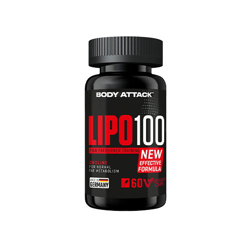 BODY ATTACK Lipo 100 - 2x 60vcaps