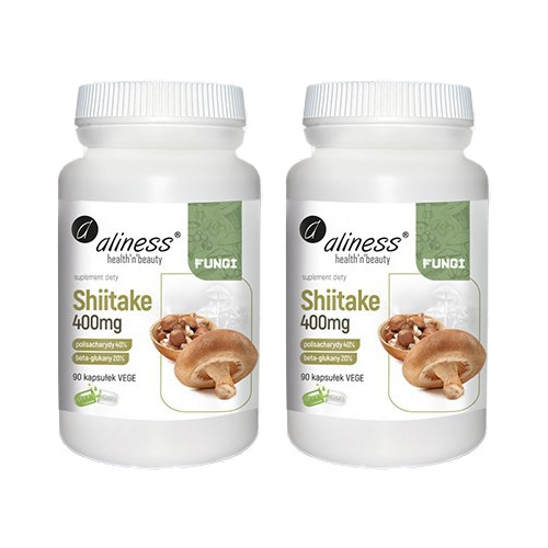 ALINESS - Shiitake 400mg - 2x 90vcaps.