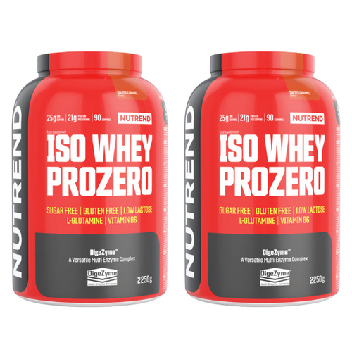 NUTREND Iso Whey ProZero - 2x 2250g