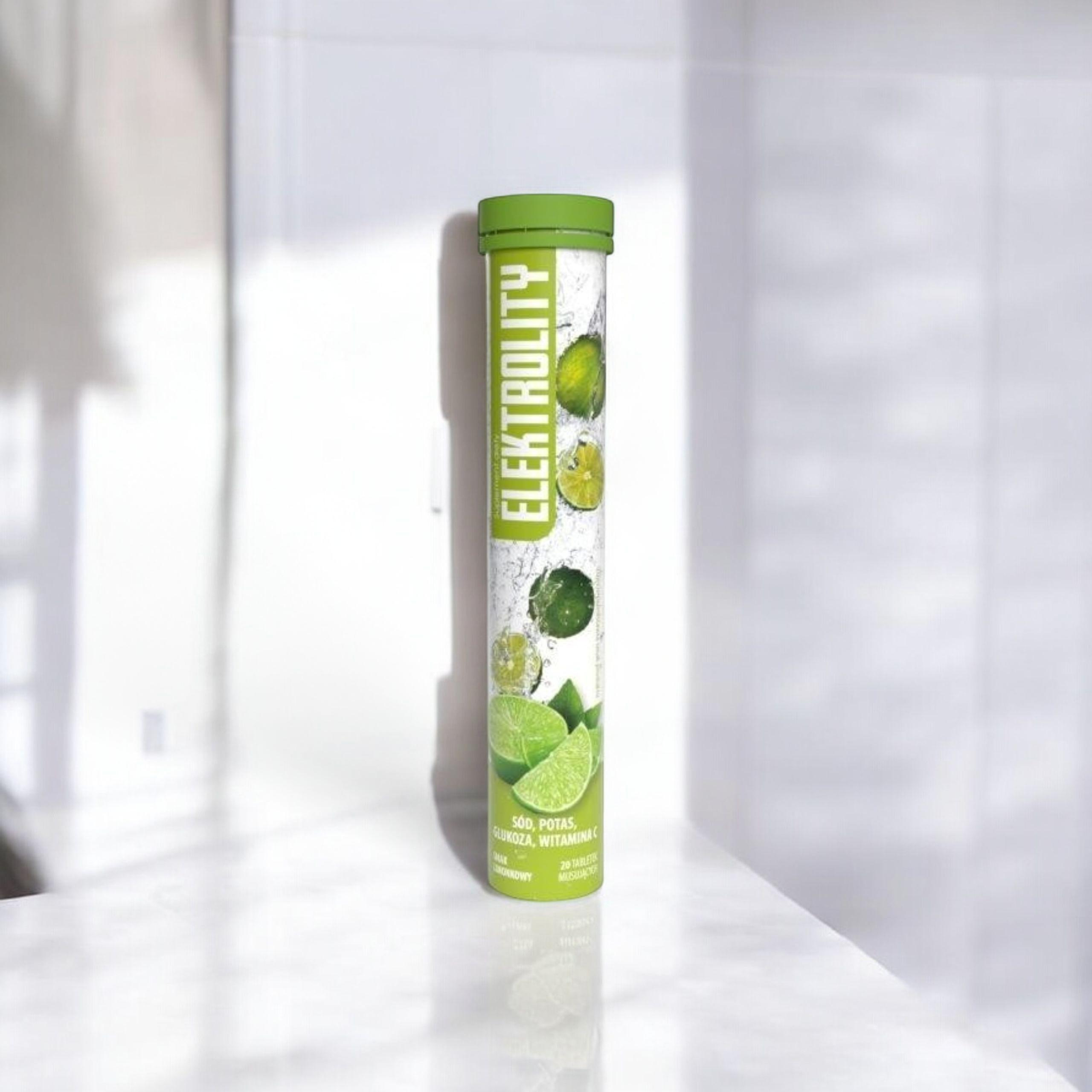 ACTIVLAB PHARMA - Elektrolity - 20tabs - Lime