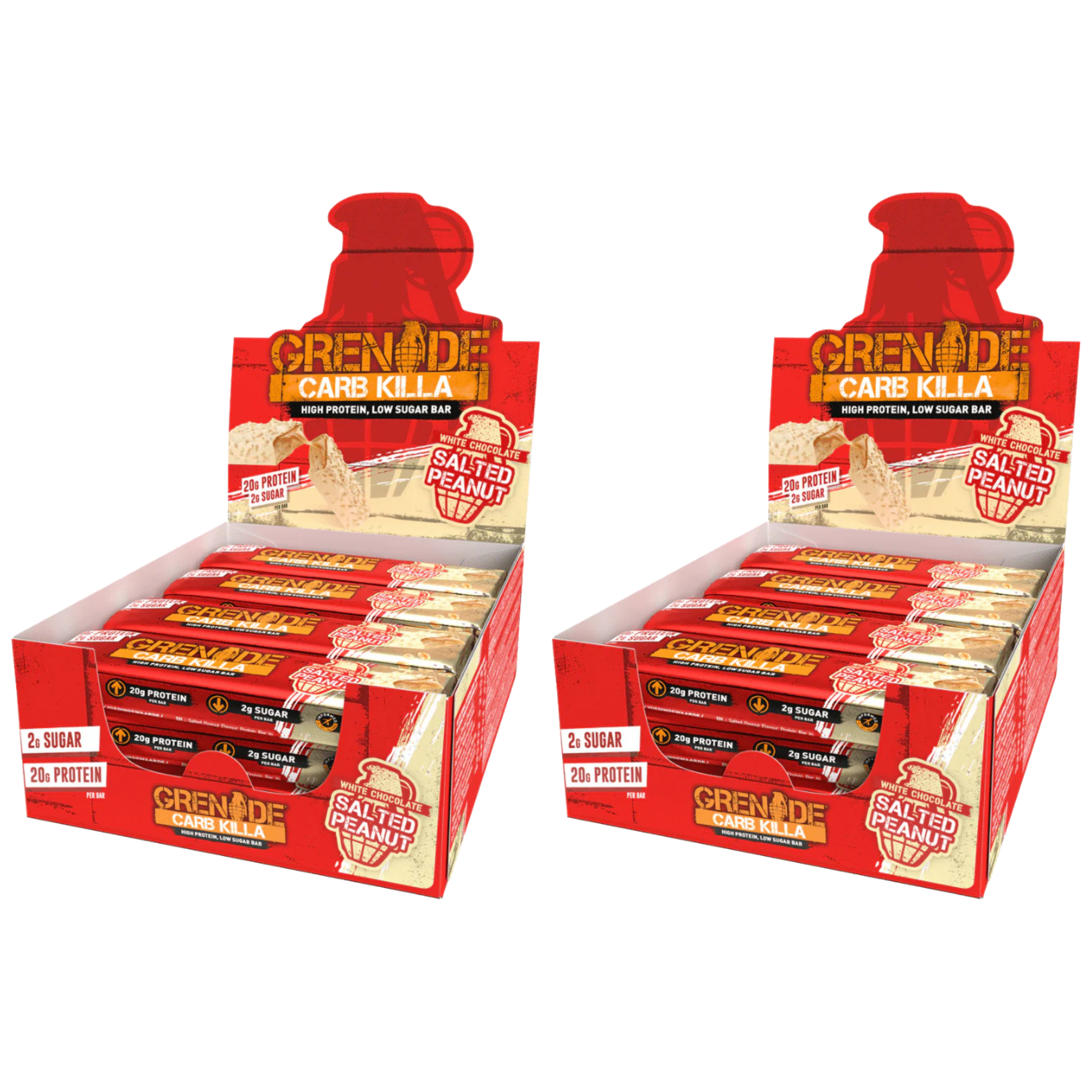 GRENADE - Protein Bar - 12x 2x 60g