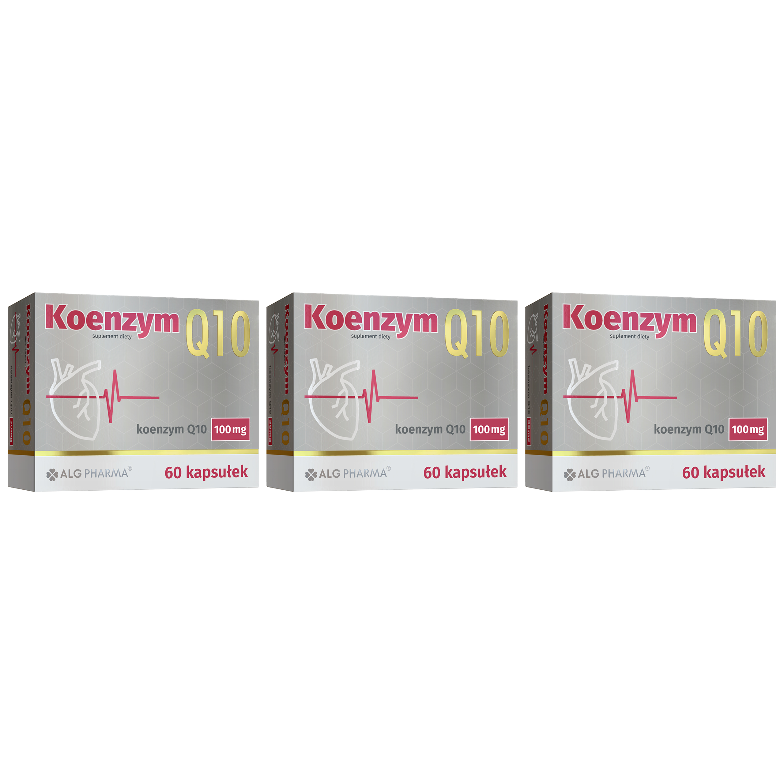 ALG PHARMA - Koenzym Q10 - 3x 60caps.