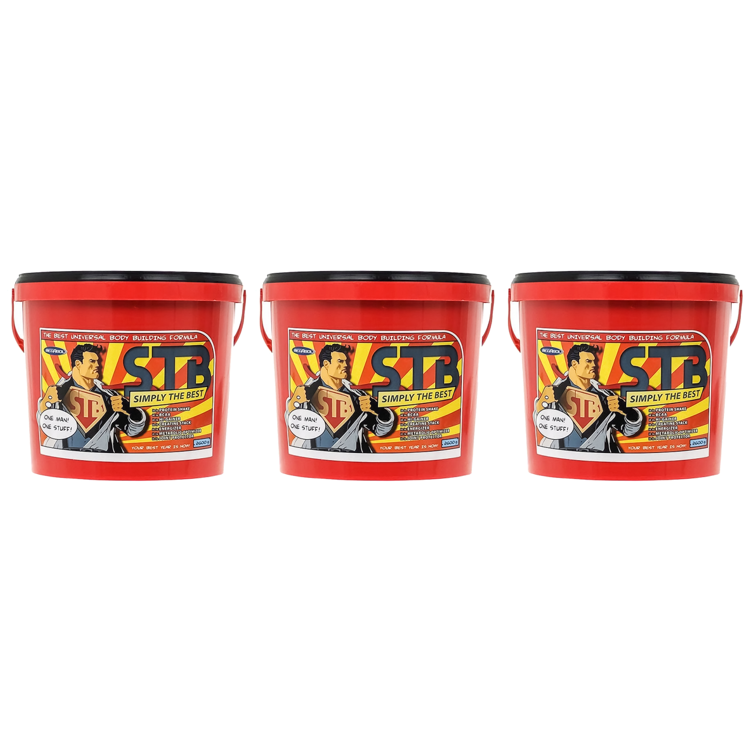 MEGABOL STB - 3x 2600g