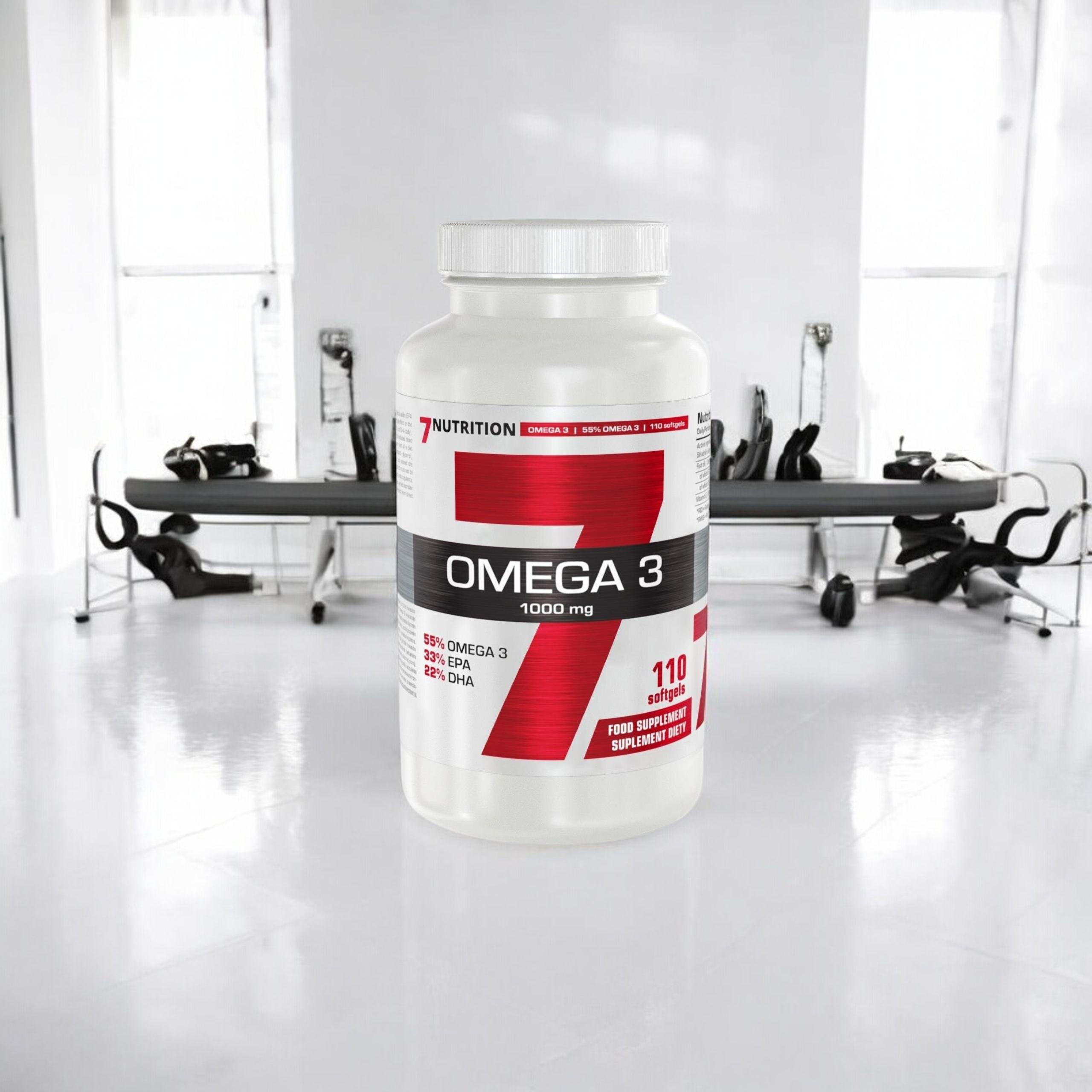 7 NUTRITION - Omega 3 1000mg - 3x 110caps.