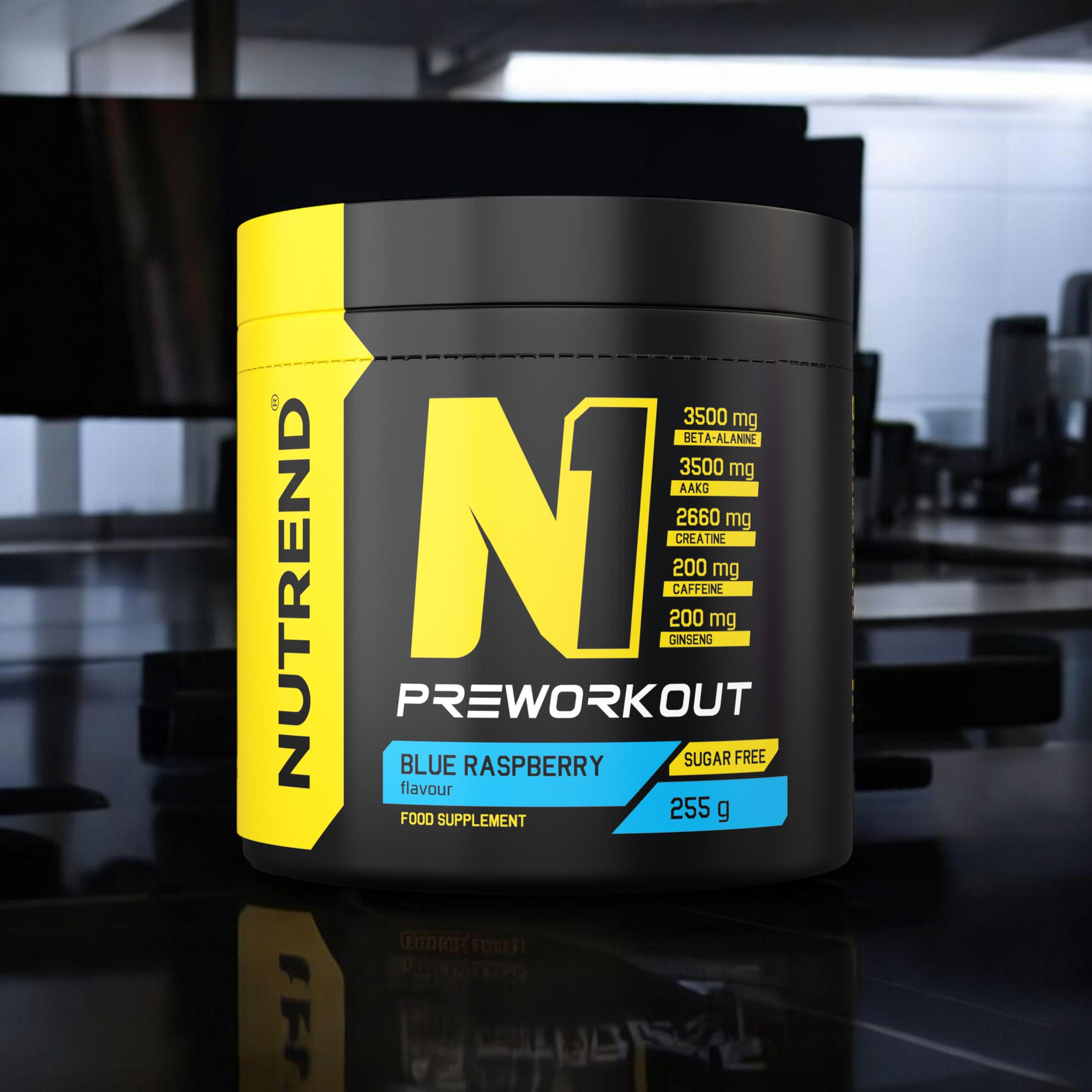 NUTREND N1 Pre Workout - 3x 255g