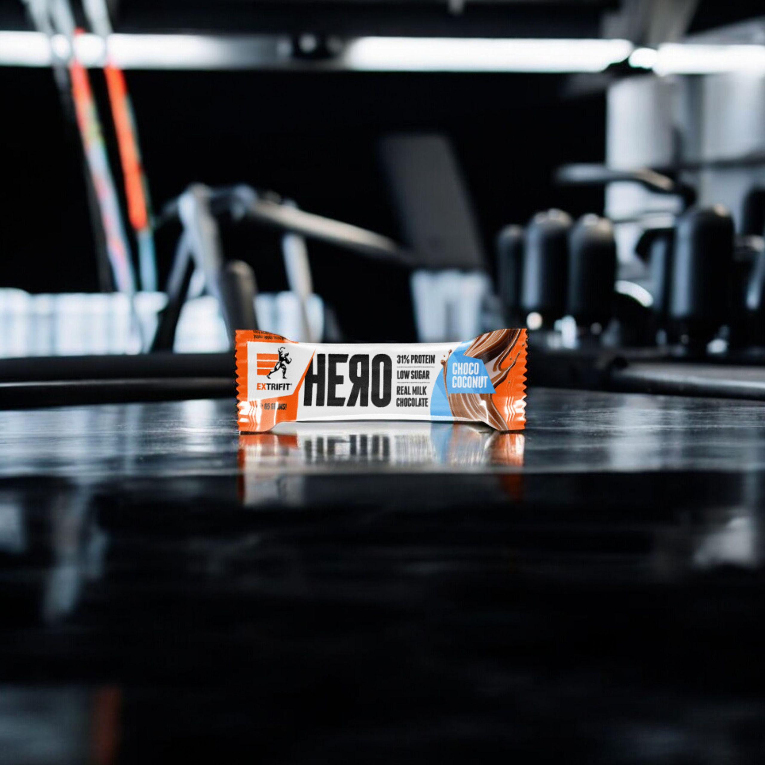 EXTRIFIT - Baton Hero - 65g - Chocolate Coconut