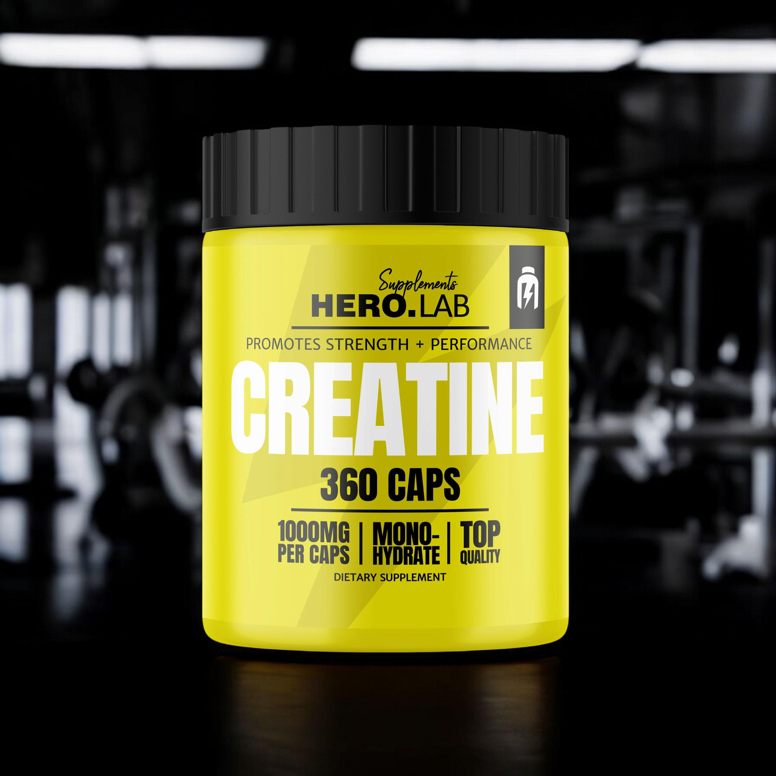 HIRO.LAB Creatine - 360 caps.