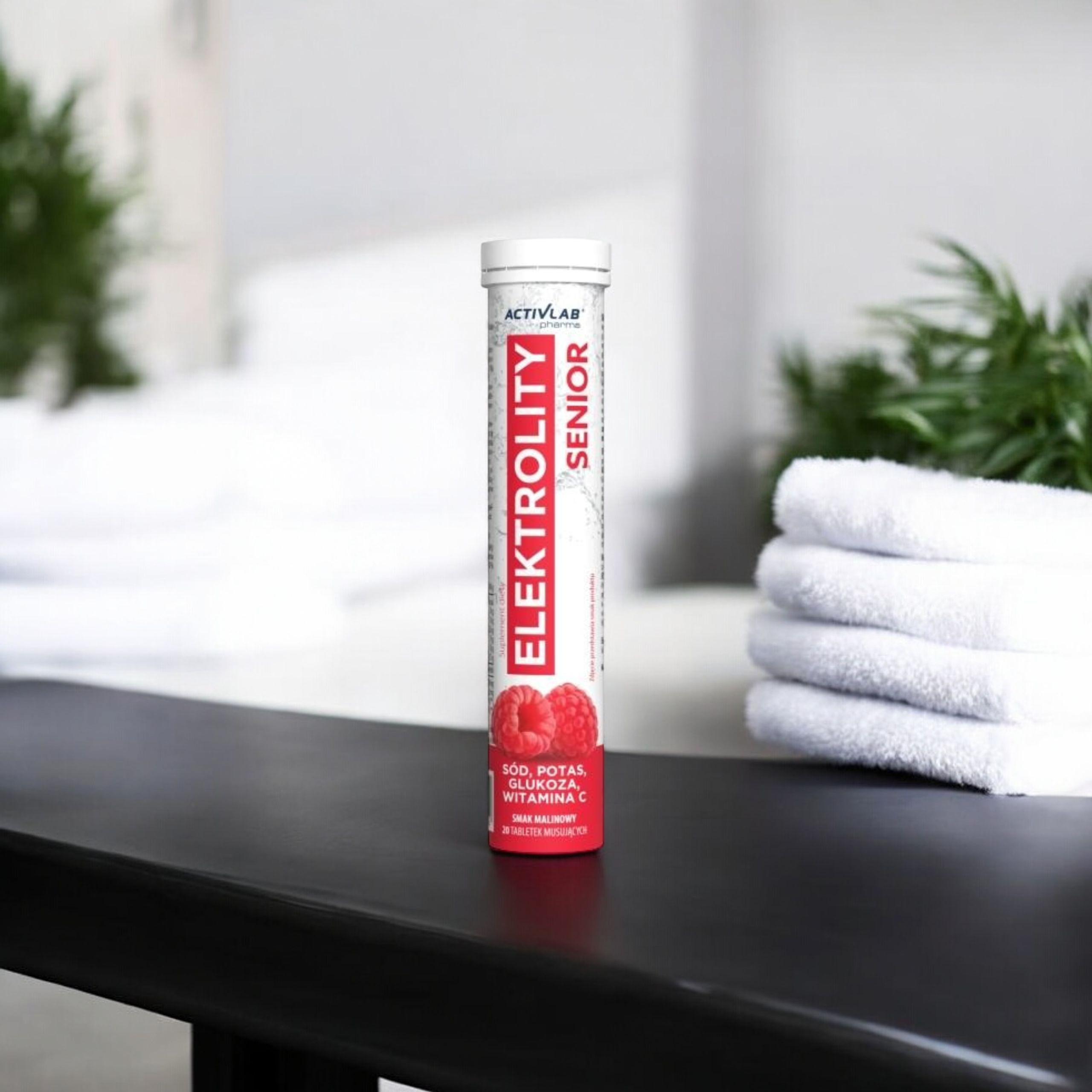 ACTIVLAB PHARMA - Elektrolity Senior - 20tabs - Raspberry
