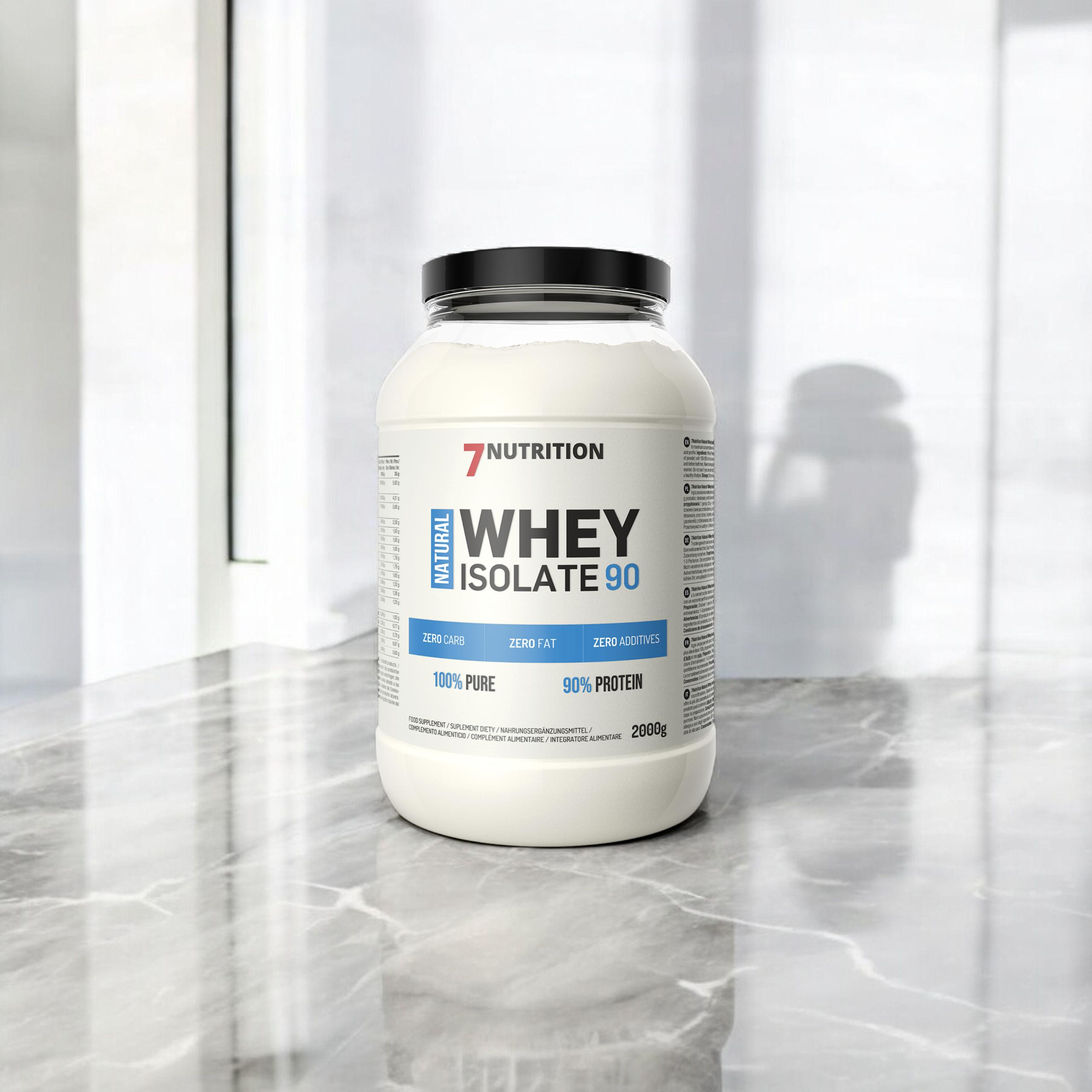 7 NUTRITION Whey Isolate 90 - 3x 2000g