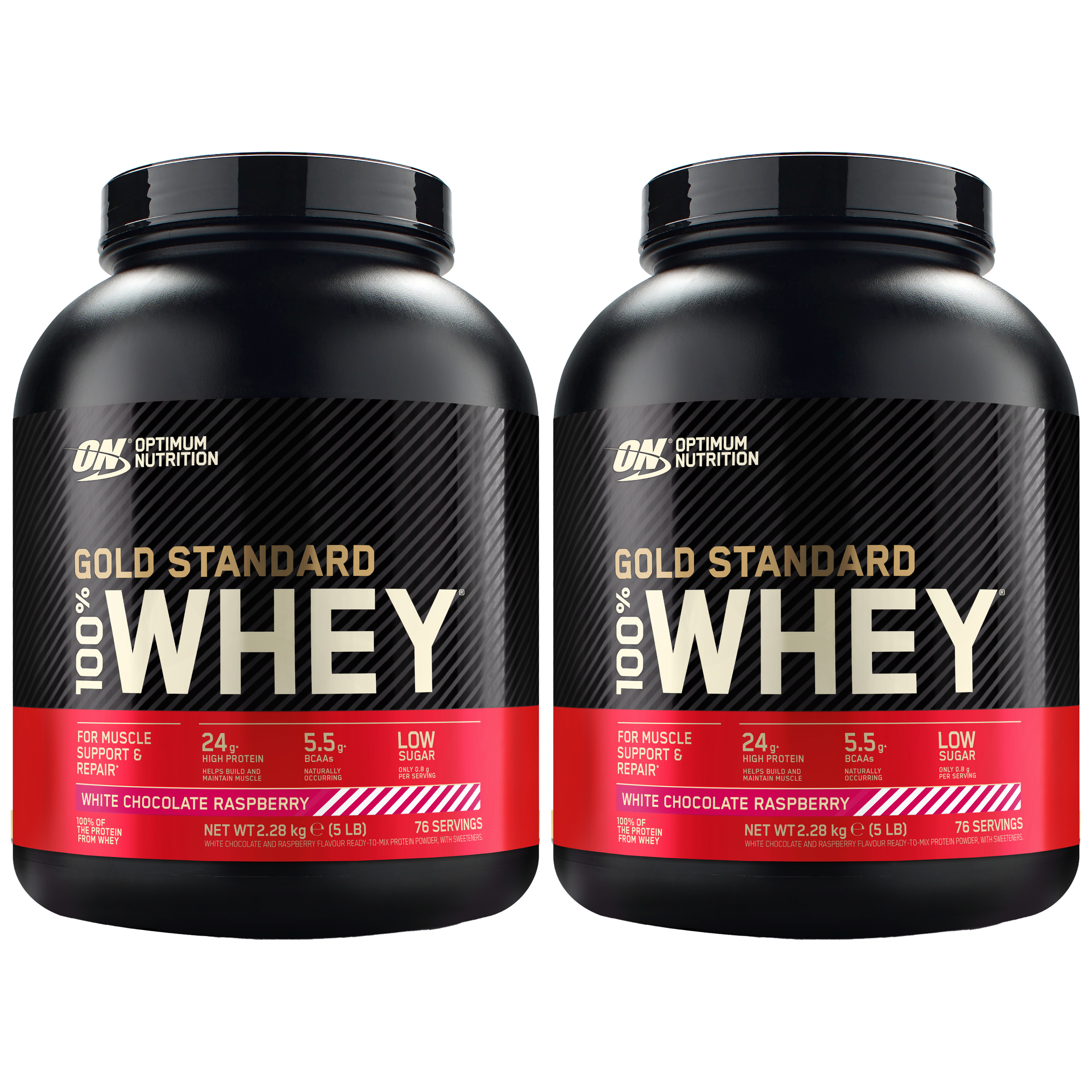 OPTIMUM NUTRITION Whey Gold Standard - 2x 2280g