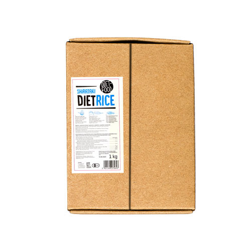 DIET FOOD Diet Rice Makaron Konjac - 3x 1000g