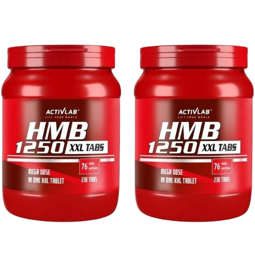 ACTIVLAB HMB 1250 XXL Tabs - 2x 230tabs