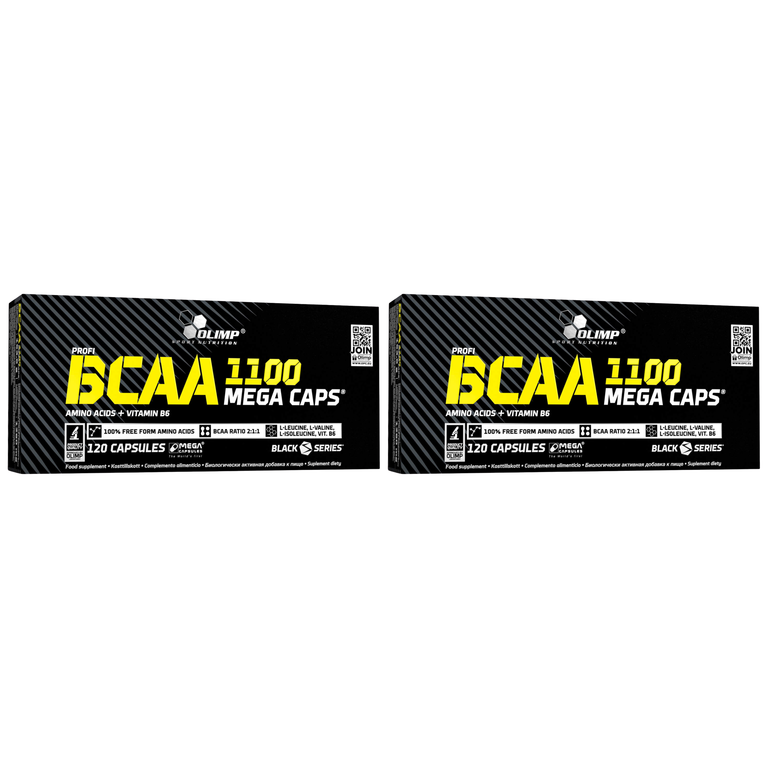 OLIMP BCAA 1100 Mega Caps - 2x 30caps.