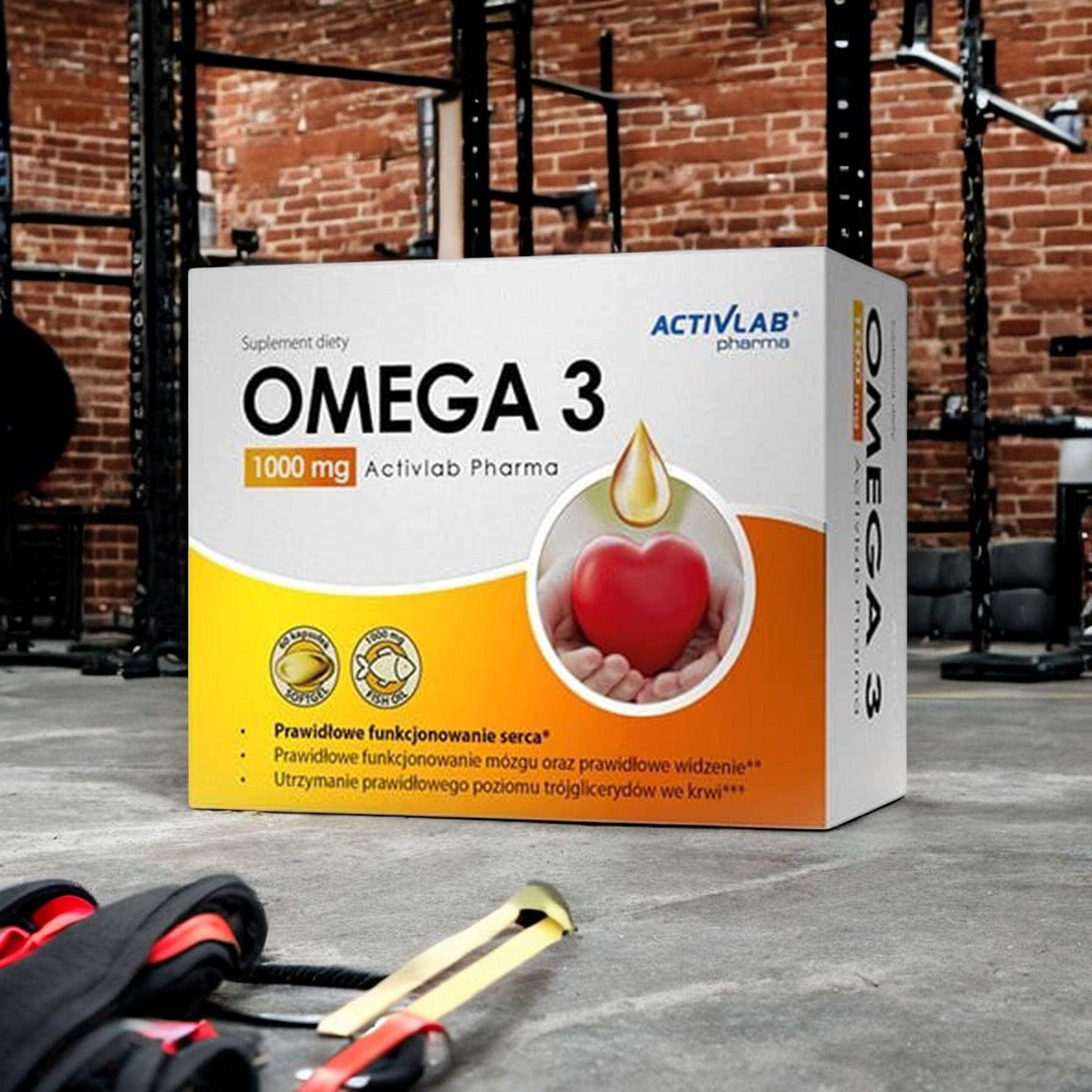 ACTIVLAB PHARMA Omega 3 1000mg - 3x 60caps.