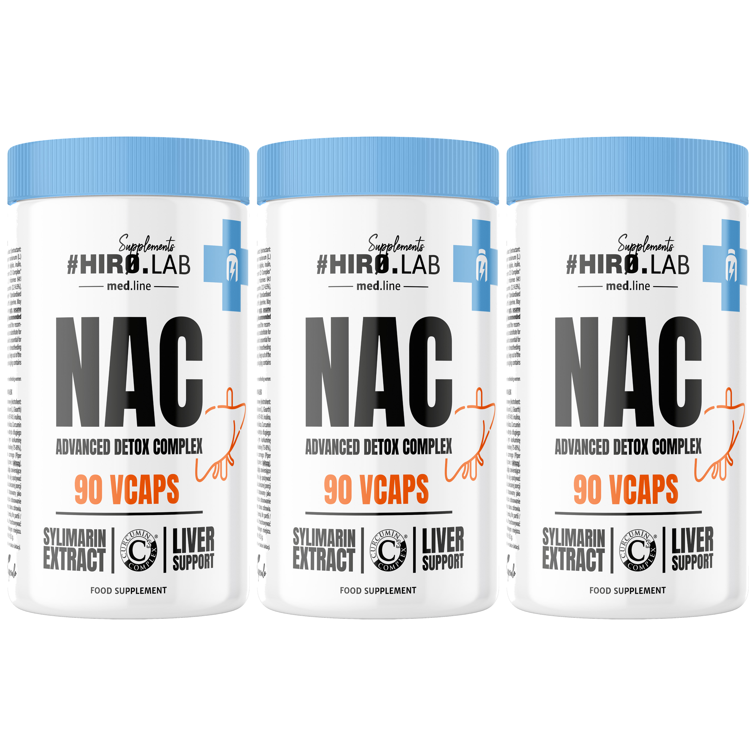 HIRO.LAB - NAC - 3x 90vcaps.