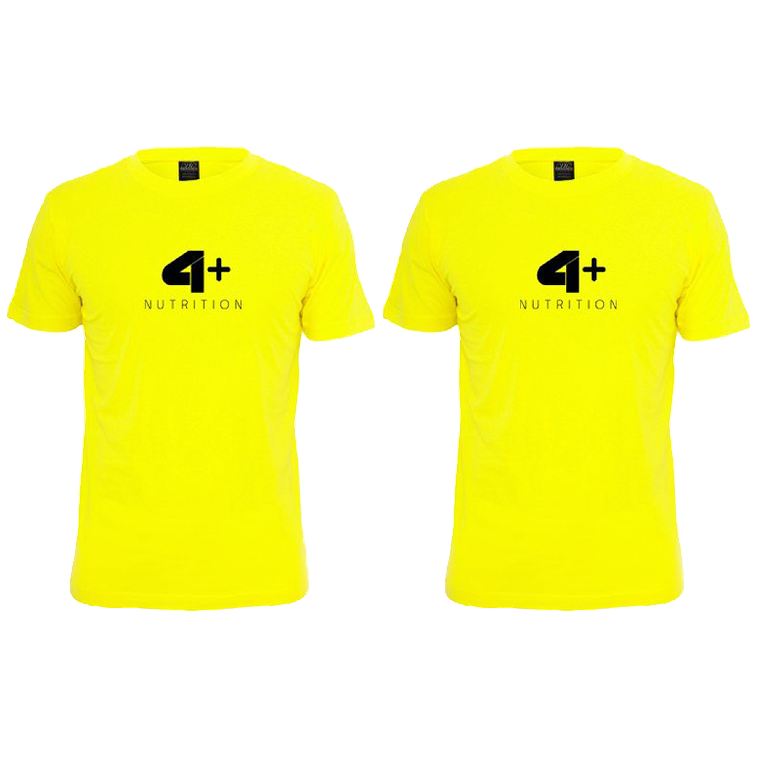4+ NUTRITION T- Shirt - 2x Yellow