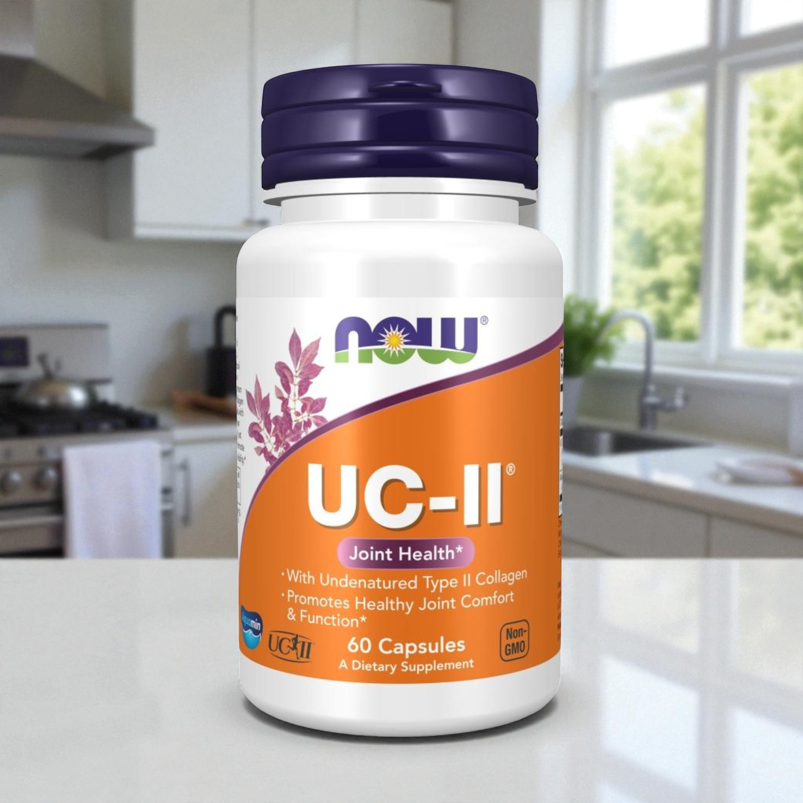 NOW - UC-II Collagen Type II 40mg - 3x 60vcaps.
