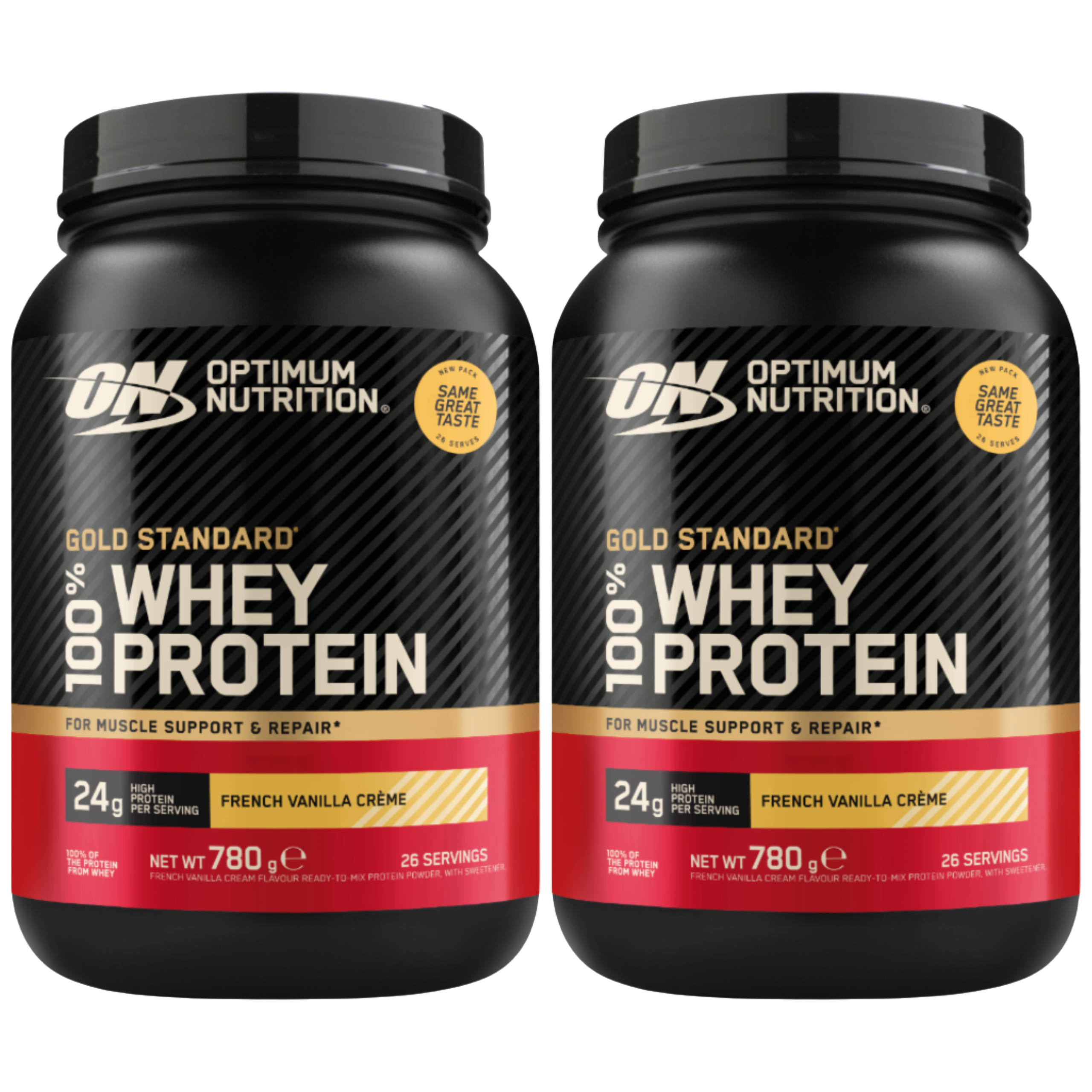 OPTIMUM NUTRITION Whey Gold Standard - 2x 780g