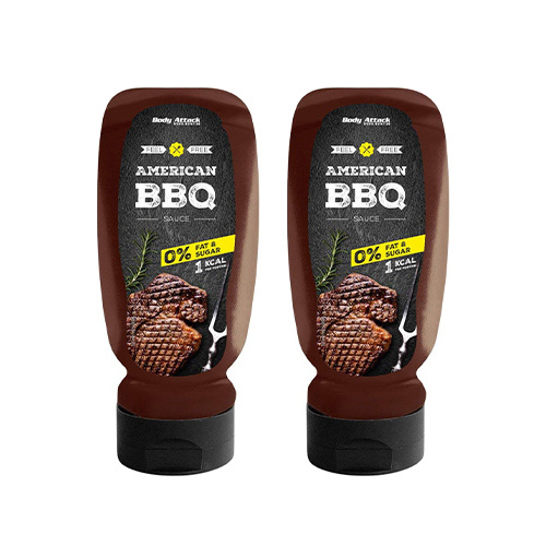 BODY ATTACK American BBQ Sauce - 2x 320ml