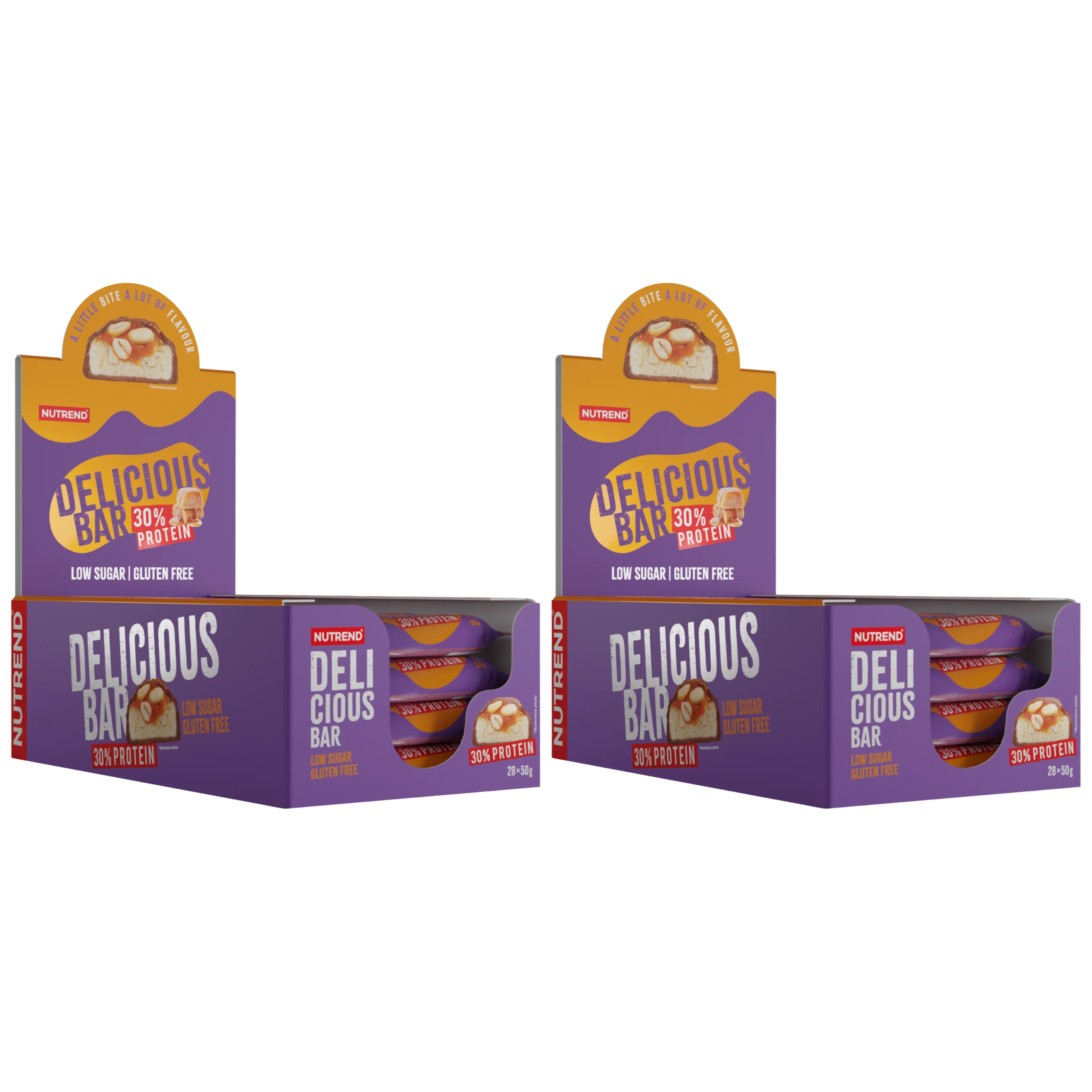 NUTREND - Delicious Bar Protein 30% - 28x 2x 50g