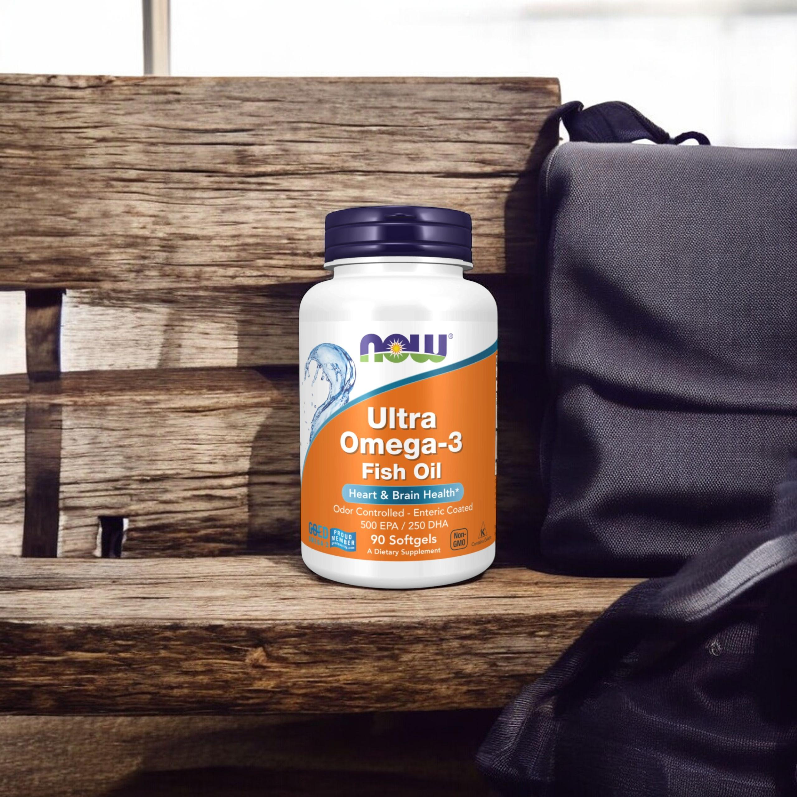 NOW Ultra Omega3 500EPA/250DHA - 2x 90softgels
