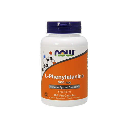 NOW L-Phenylalanine 500mg - 120vcaps - WYPRZEDAŻ - 31-01