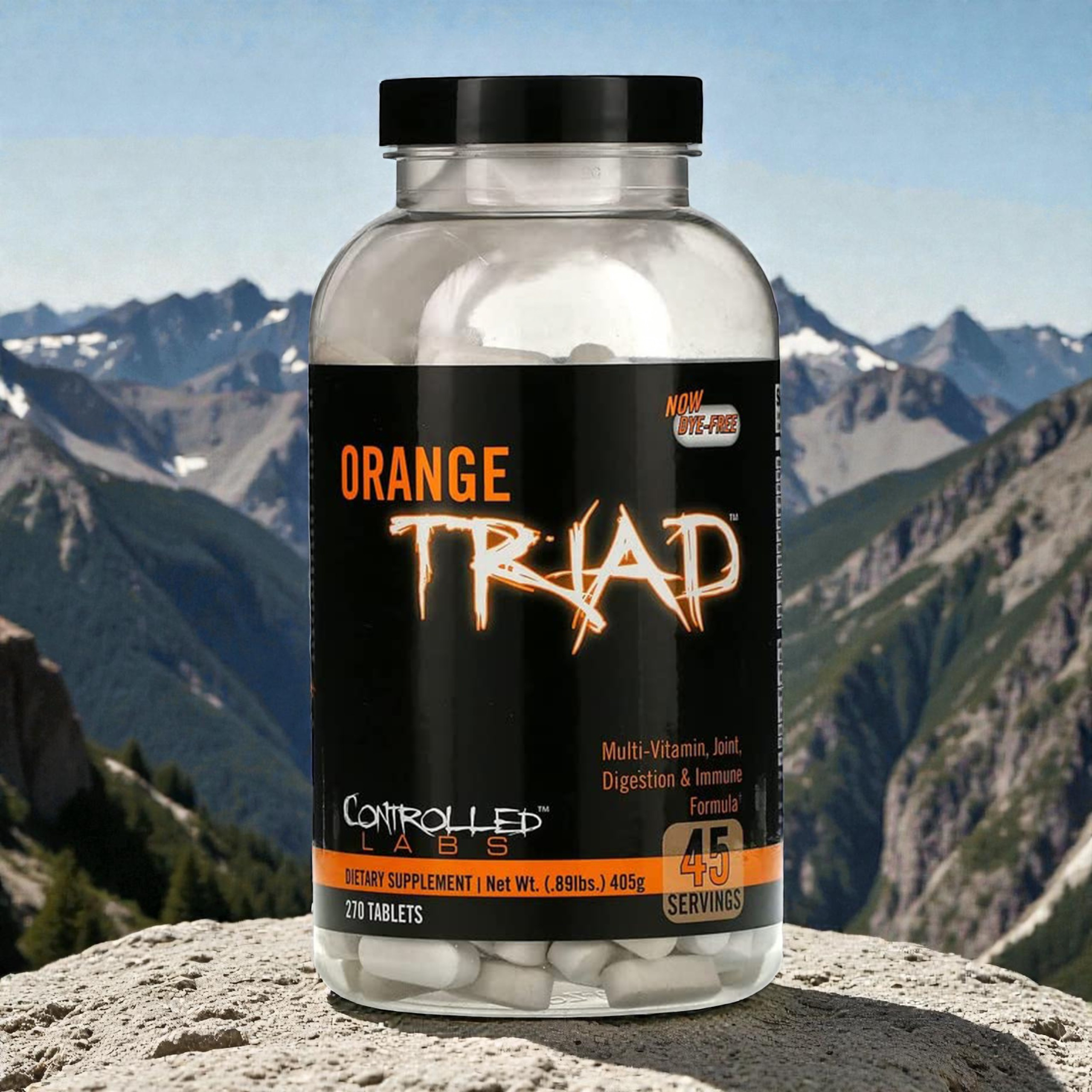 CONTROLLED LABS Orange Triad - 270tabs