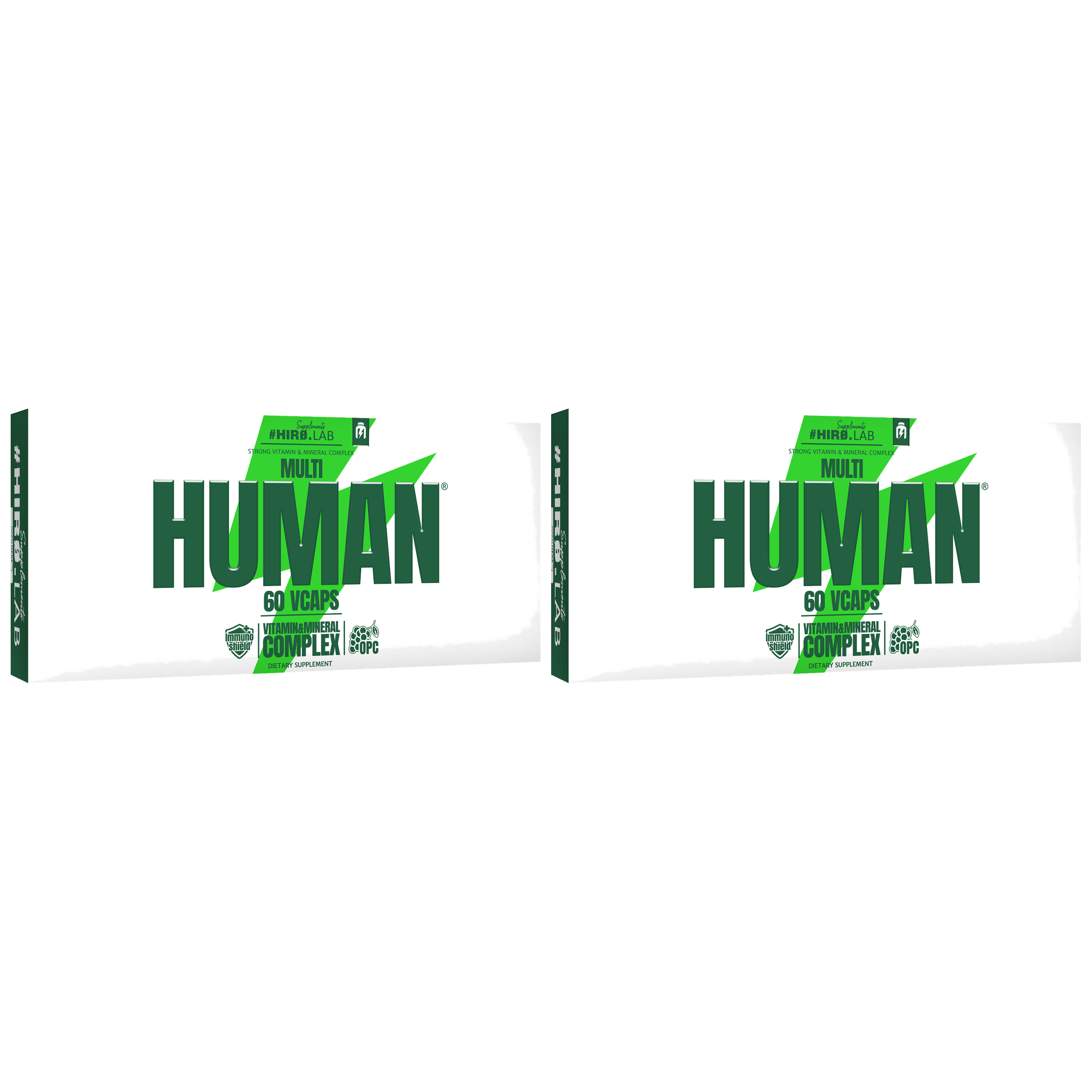 HIRO.LAB Multi Human - 2x 60 vcaps