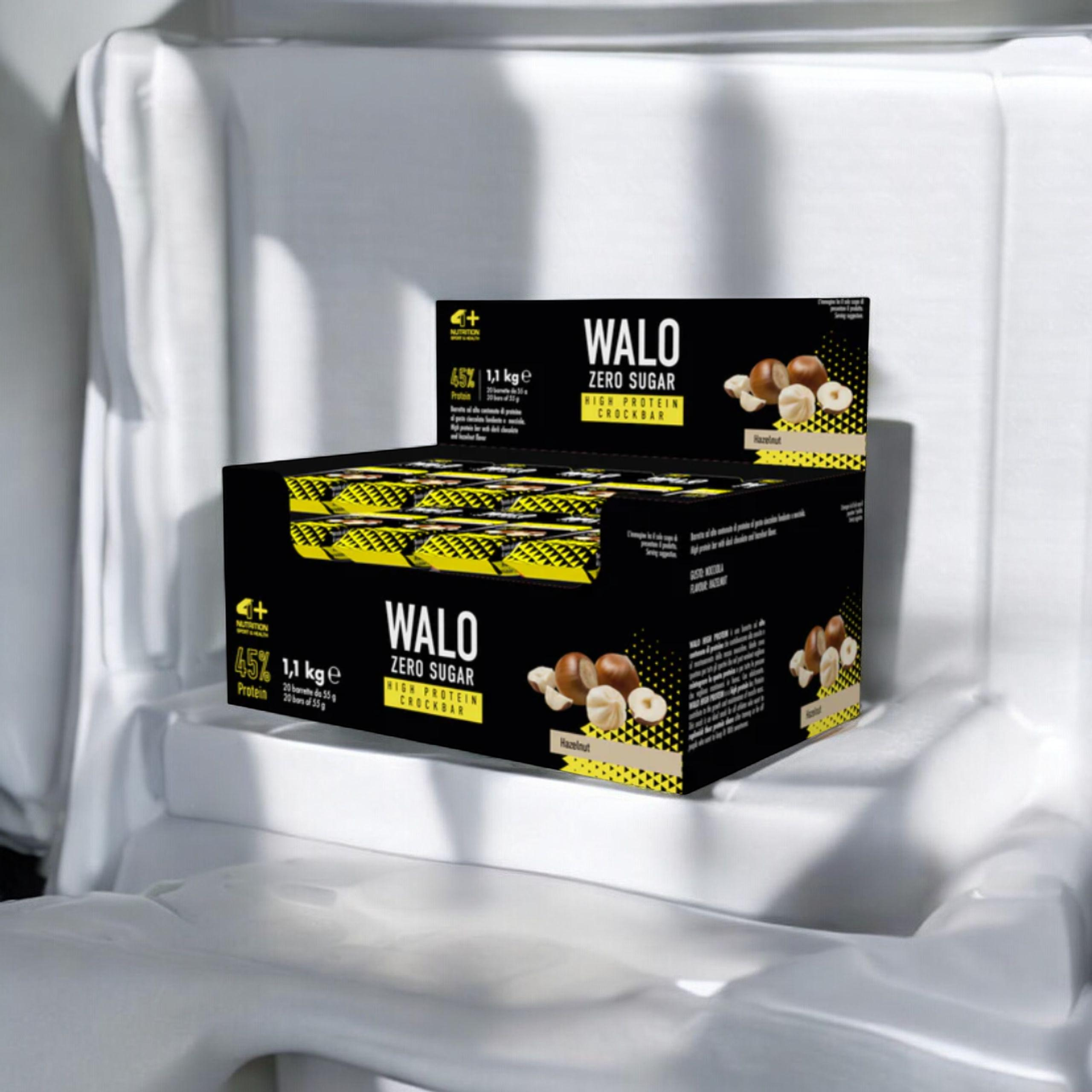 4+ NUTRITION - Walo ZeroSugar CrockBar HP 45% - 20x 2x 55g