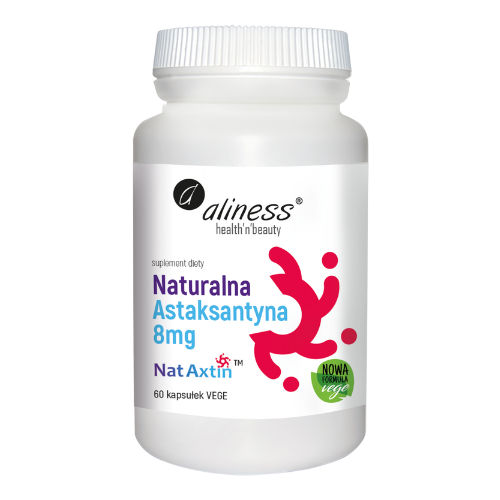 ALINESS - Naturalna Astaksantyna 8mg - 3x 60vcaps.