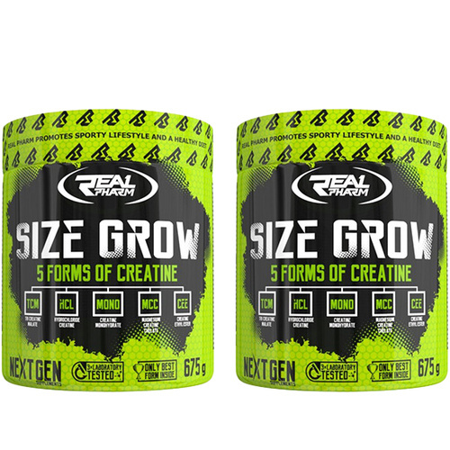 REAL PHARM Size Grow - 2x 675g