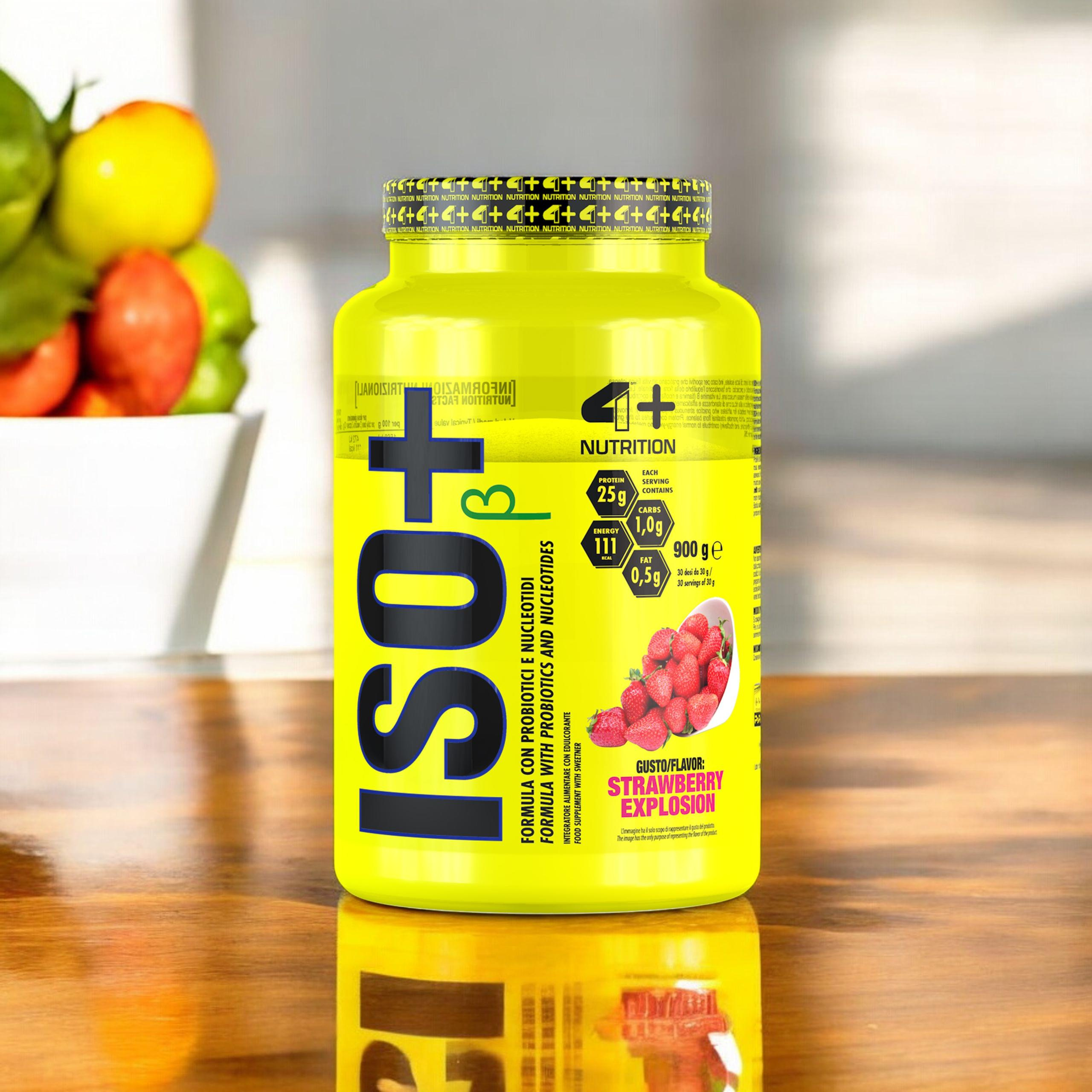 4+ NUTRITION Iso+ Probiotics - 3x 900g