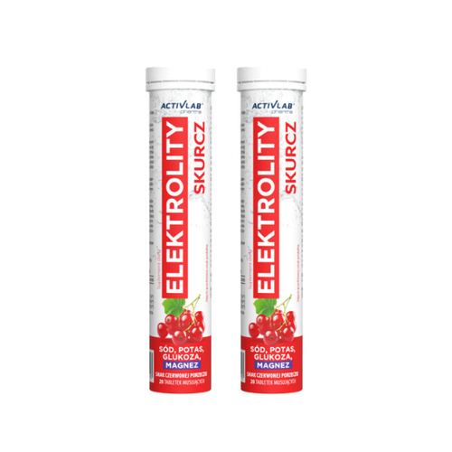 ACTIVLAB PHARMA - Elektrolity Skurcz - 20tabs - 2x RedCurrant