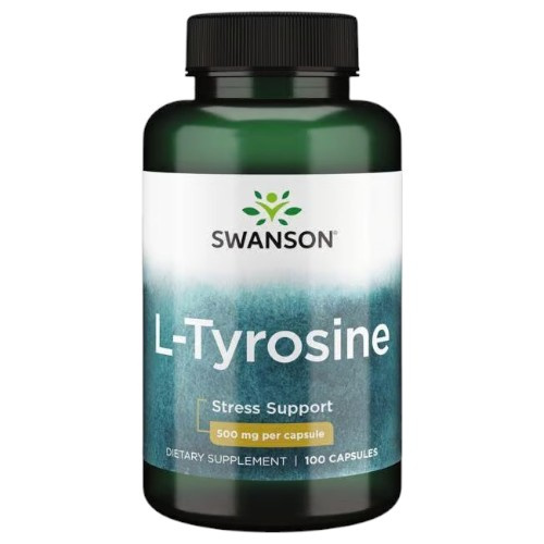 SWANSON L-Tyrosine 500mg - 2x 100caps