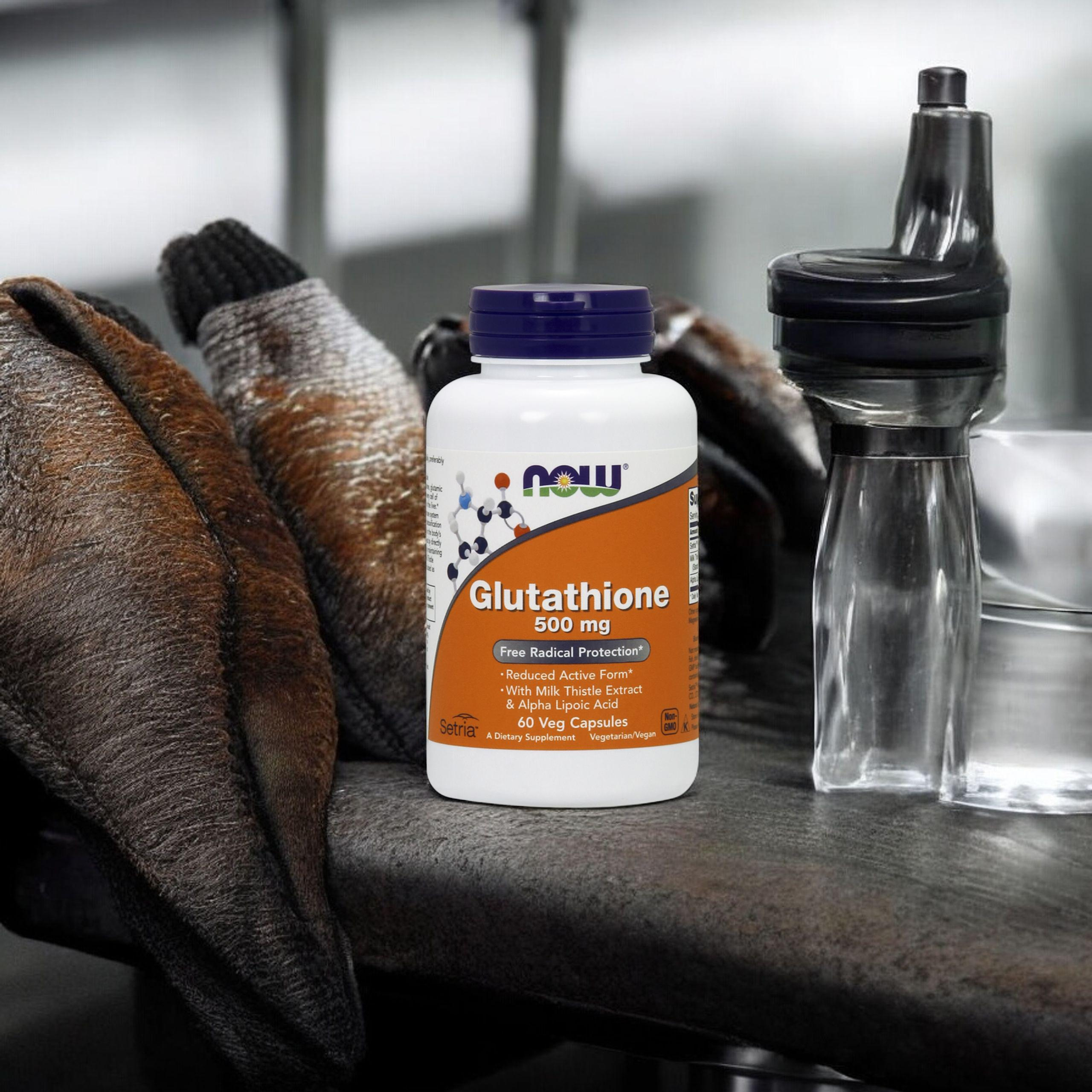 NOW Glutathione 500mg - 2x 60vcaps.