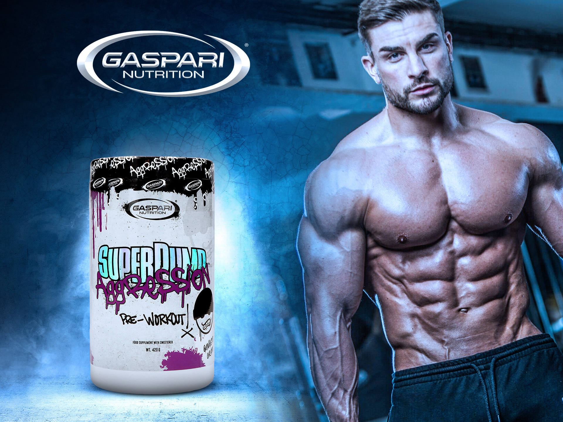 GASPARI NUTRITION Super Pump Aggression - 3x 420g