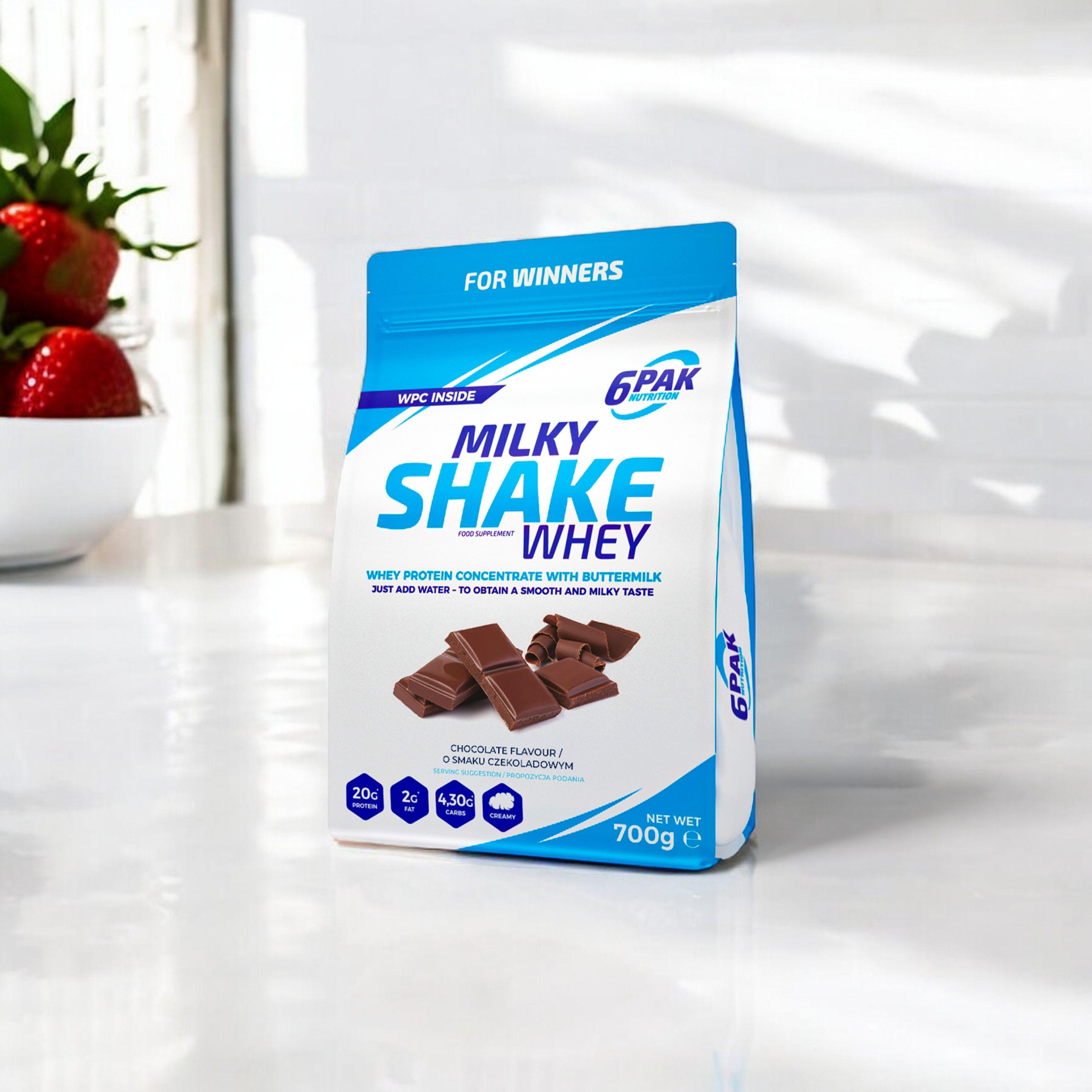 6PAK Milky Shake Whey - 700g