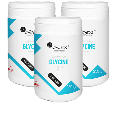 ALINESS - Glycine - 250g x3