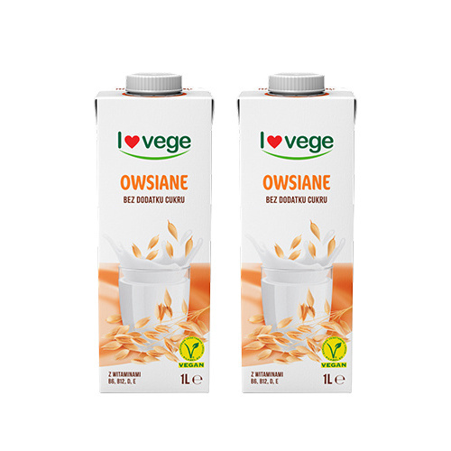 SANTE Napój Lovege Owsiany Bez Cukru - 2x 1000ml