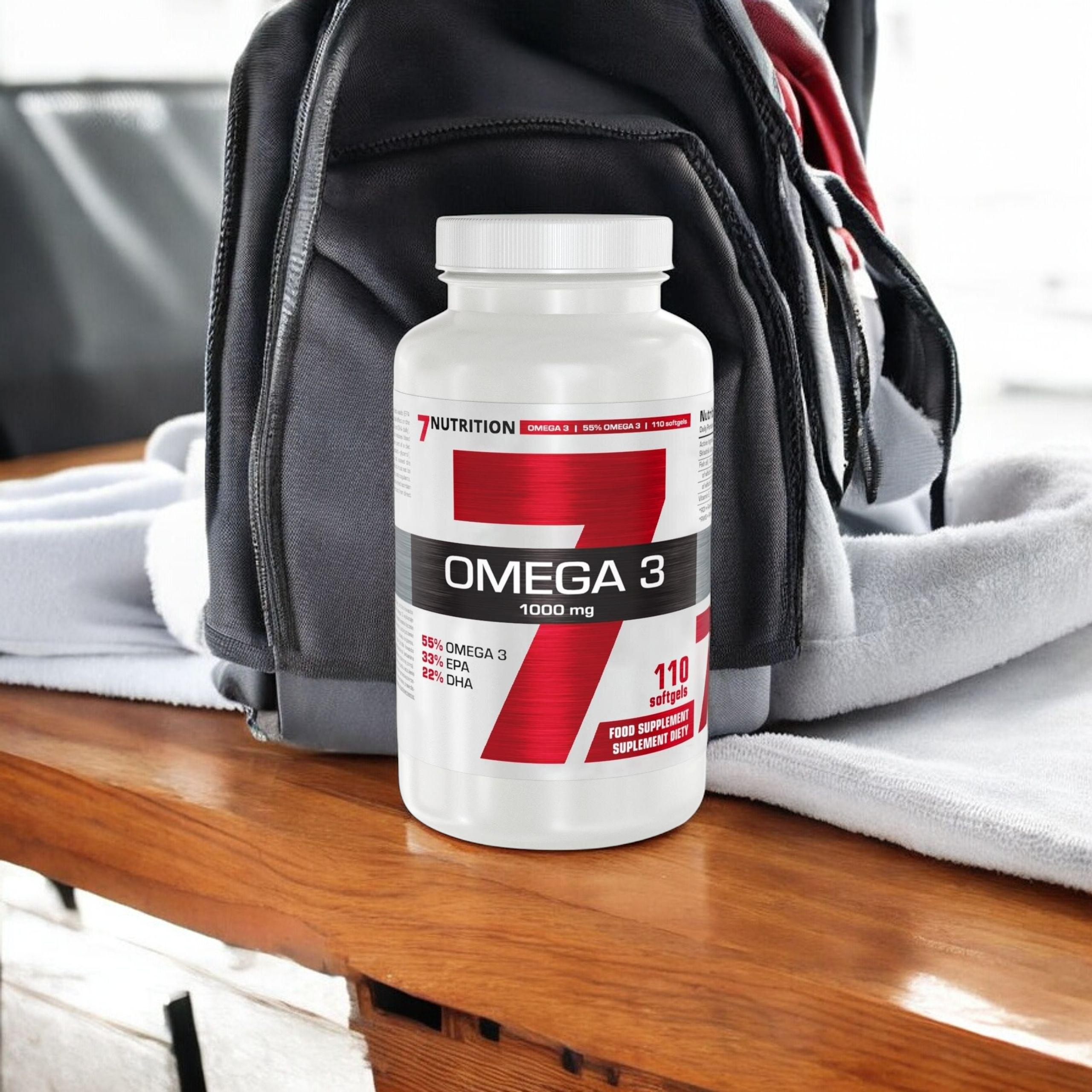 7 NUTRITION - Omega 3 1000mg - 3x 110caps.