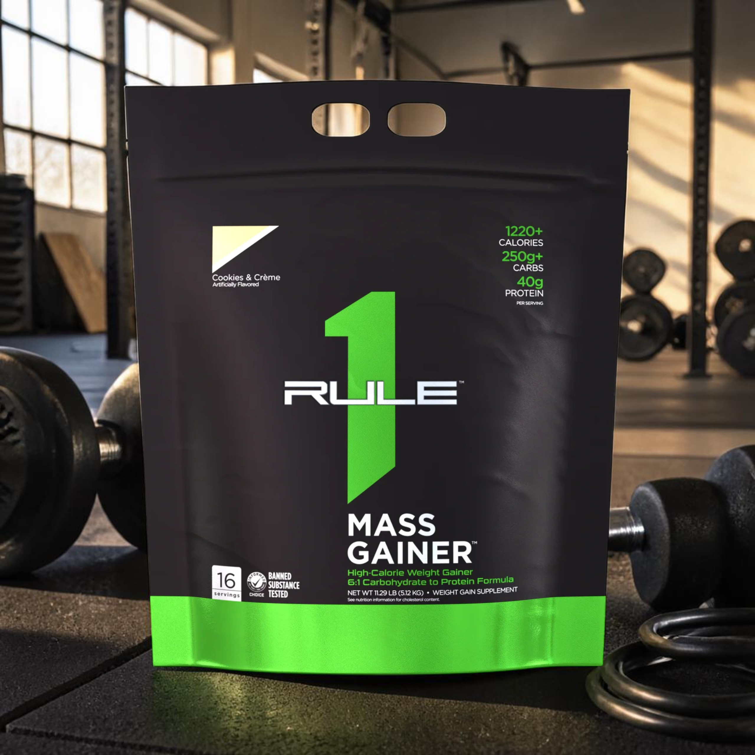 RULE1 - R1 Mass Gainer - 3x 5120g