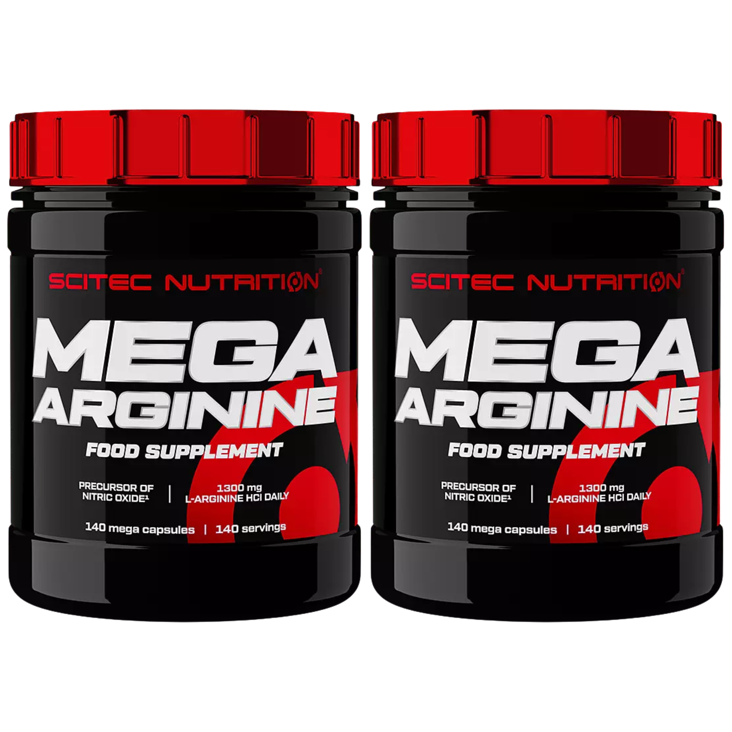 SCITEC Mega Arginine - 2x 140caps