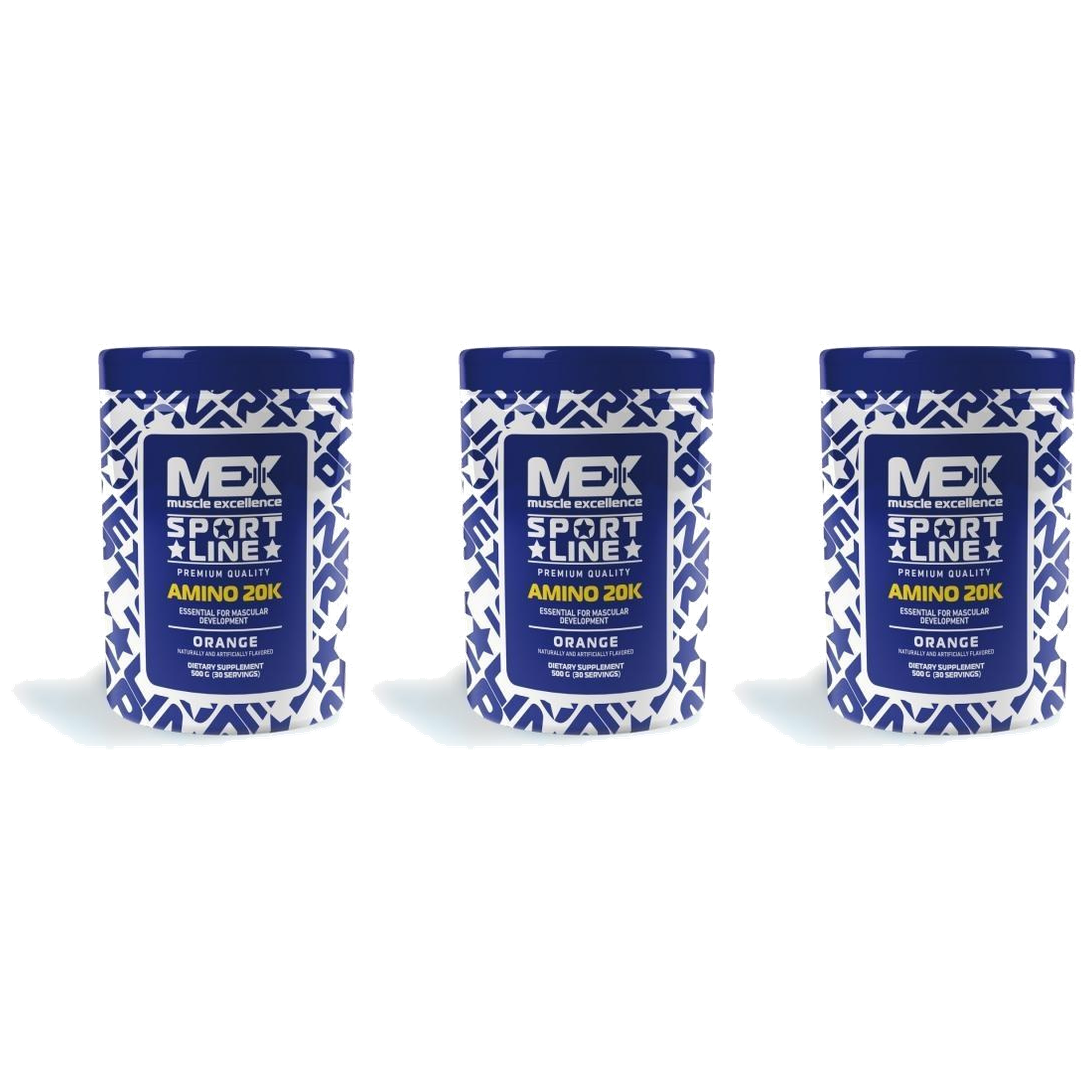 MEX NUTRITION - Amino 20K - 3x 500g