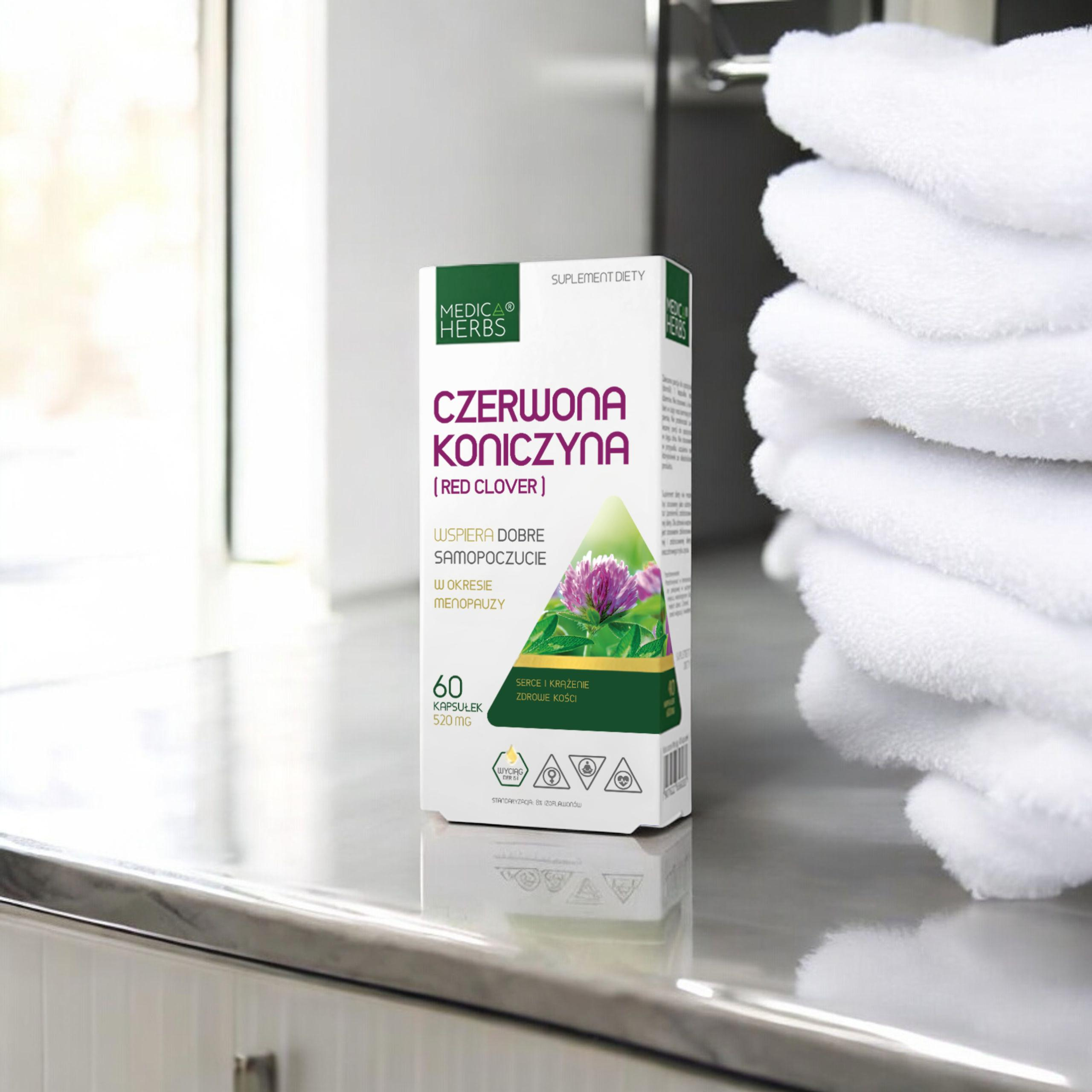 MEDICA HERBS - Czerwona Koniczyna 520mg - 60caps.
